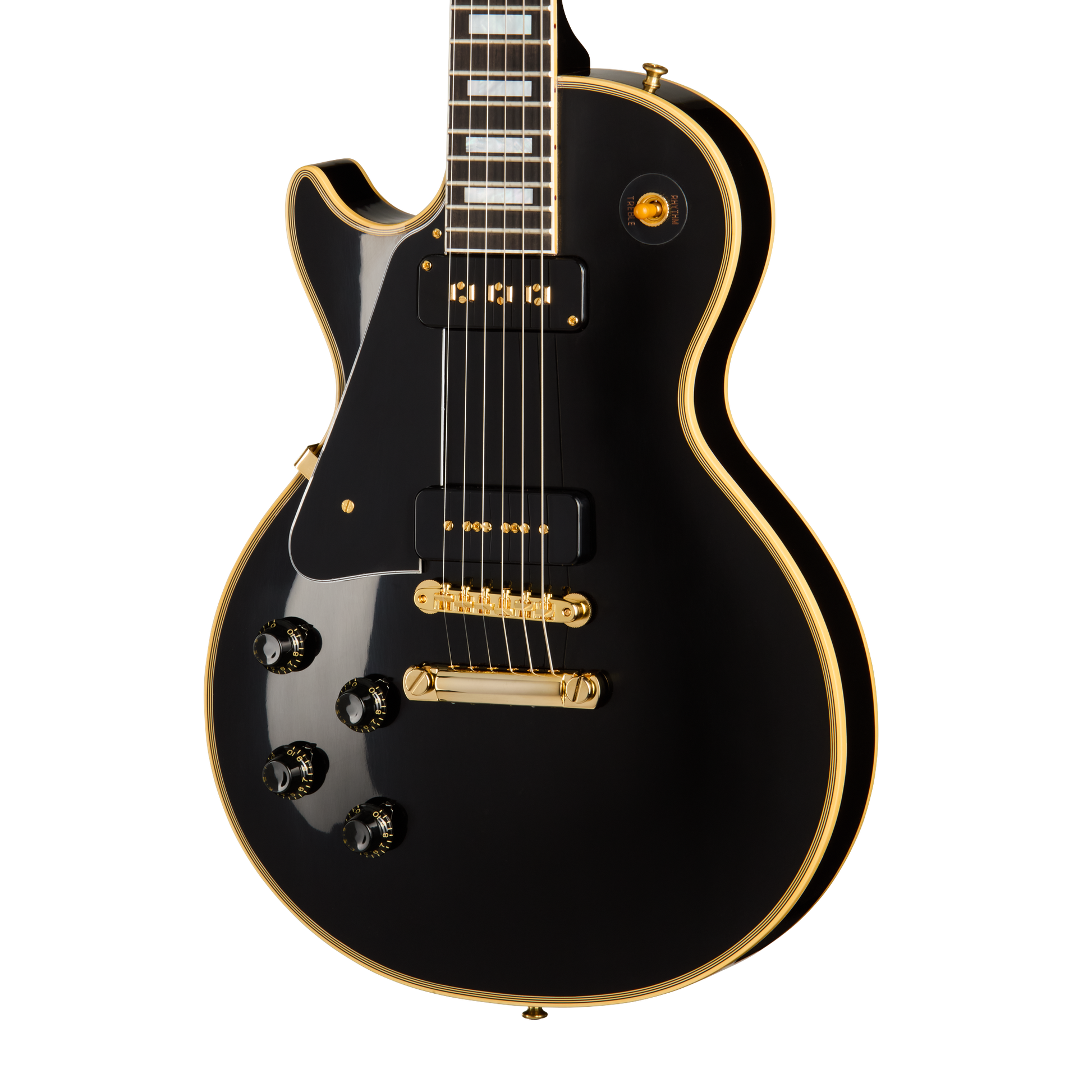 Gibson Custom 1954 Les Paul Custom Reissue, Left-Handed, VOS, Ebony