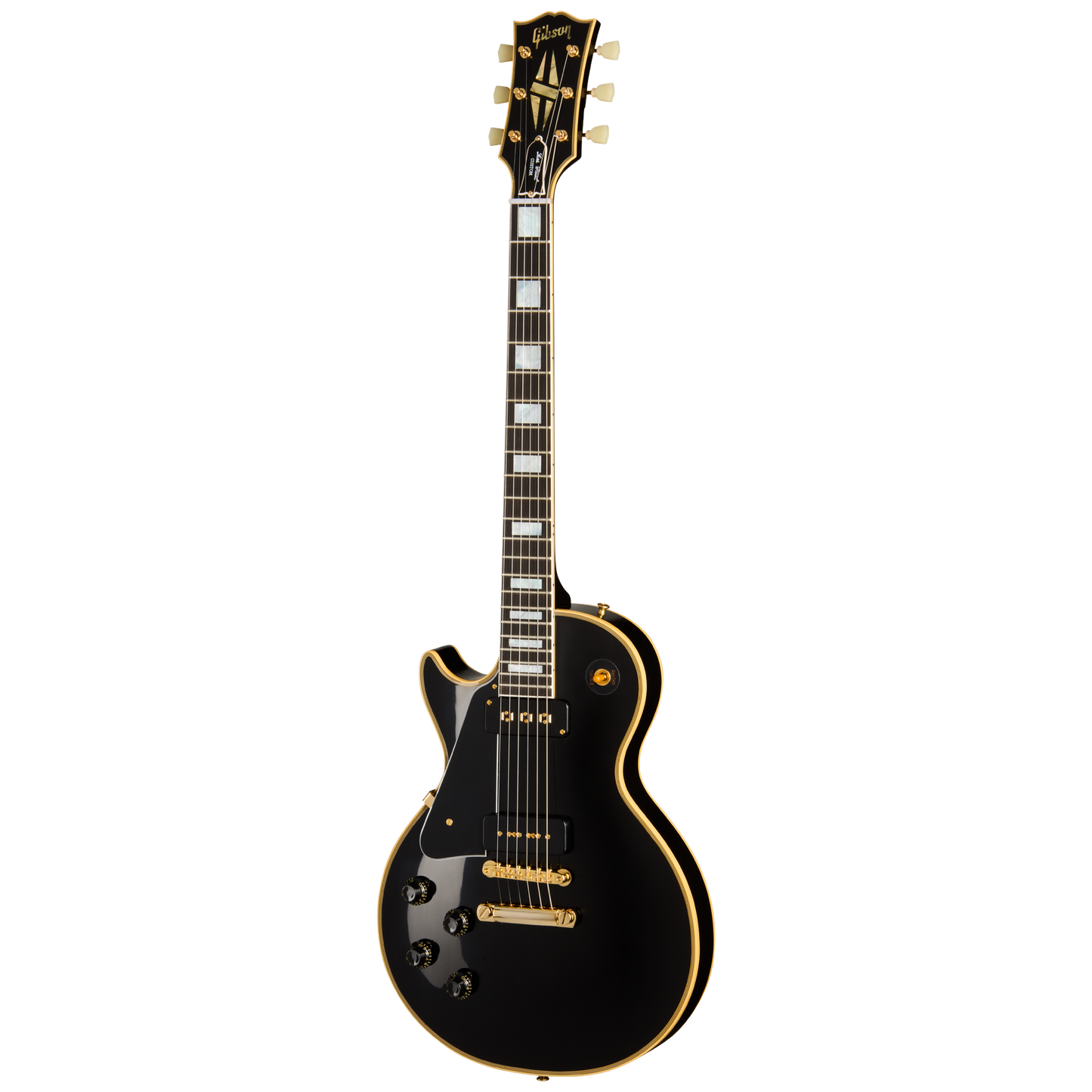 Gibson Custom 1954 Les Paul Custom Reissue, Left-Handed, VOS, Ebony