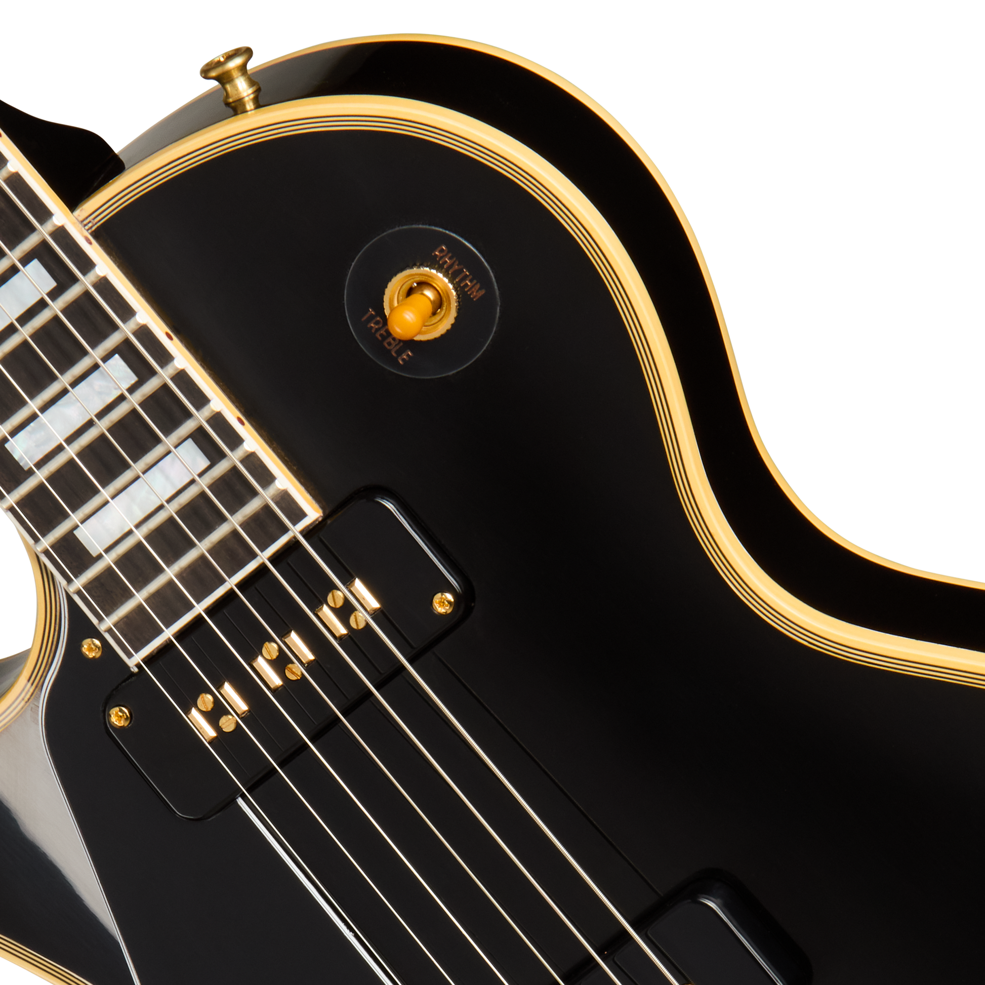 Gibson Custom 1954 Les Paul Custom Reissue, Left-Handed, VOS, Ebony