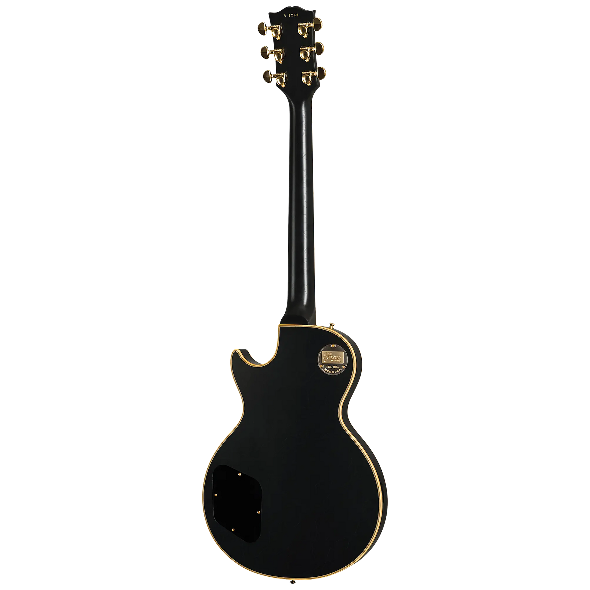 Gibson Custom 1954 Les Paul Custom M2M by Jan Akkerman, Ebony Gloss
