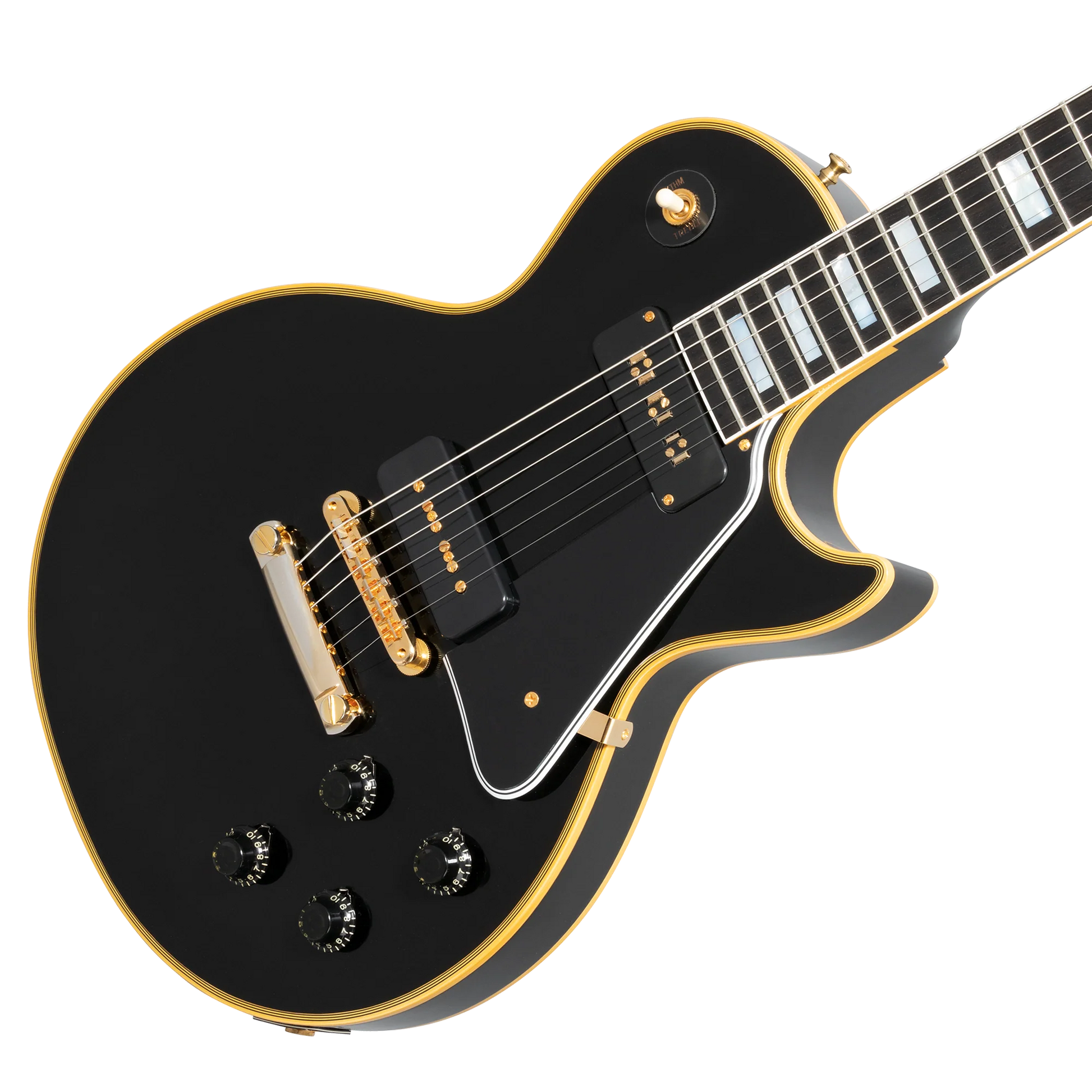 Gibson Custom 1954 Les Paul Custom Staple Pickup Reissue VOS, Ebony