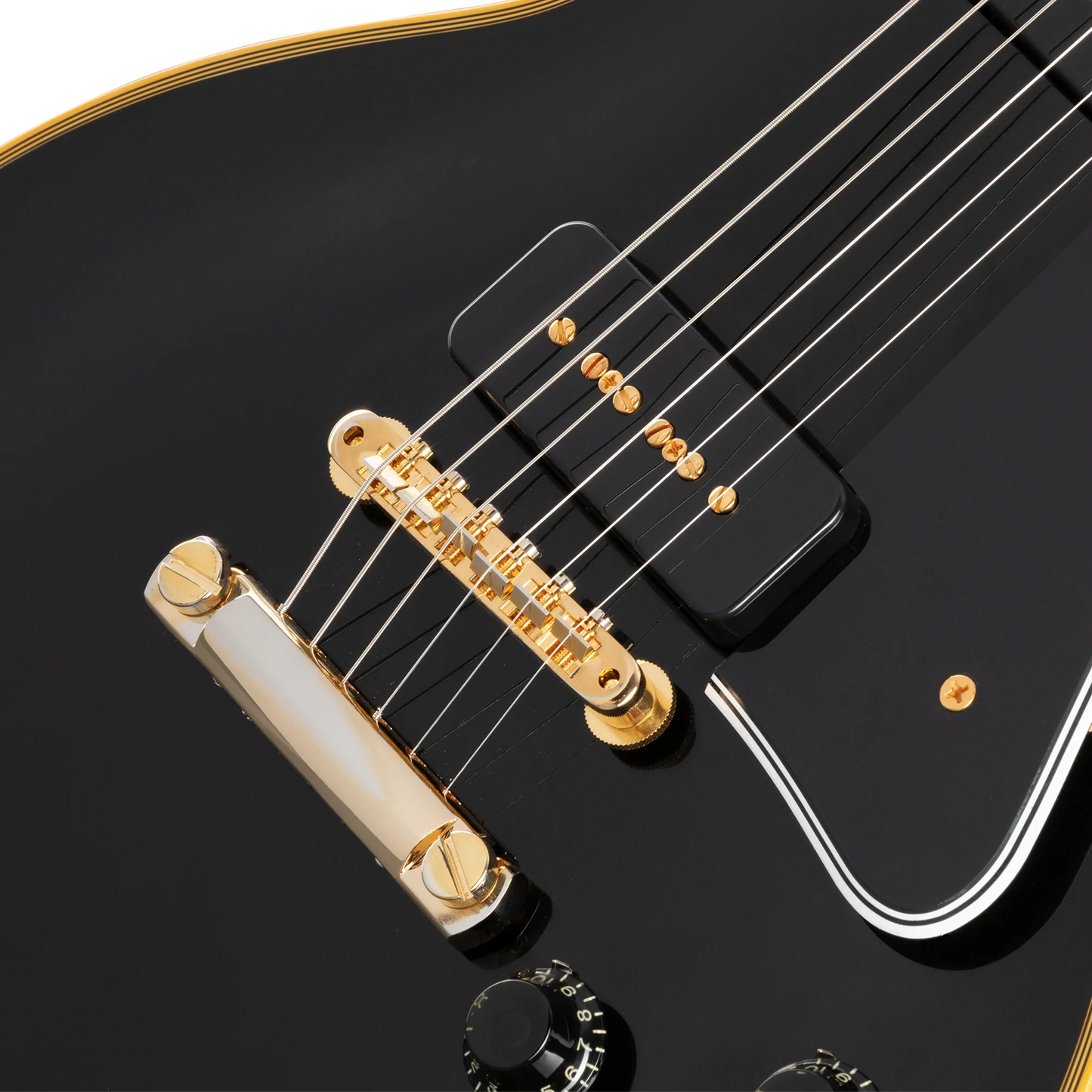 Gibson Custom 1954 Les Paul Custom Staple Pickup Reissue VOS, Ebony