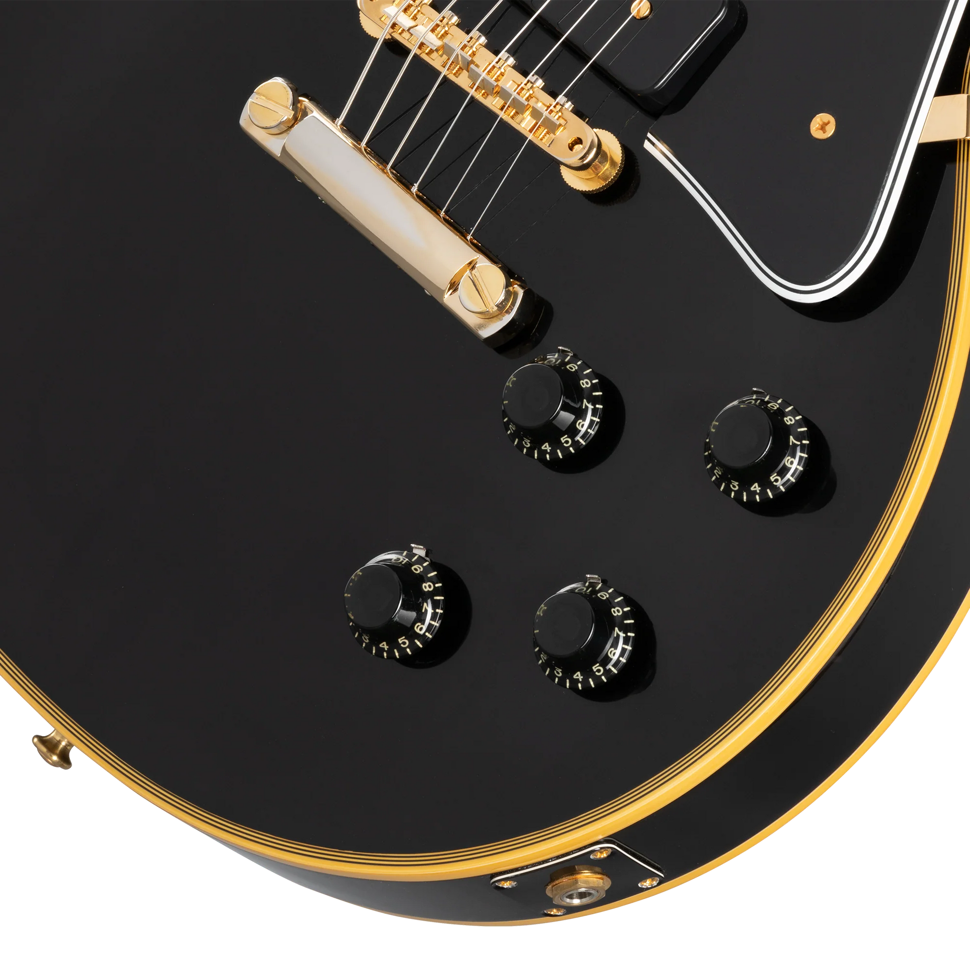 Gibson Custom 1954 Les Paul Custom Staple Pickup Reissue VOS, Ebony