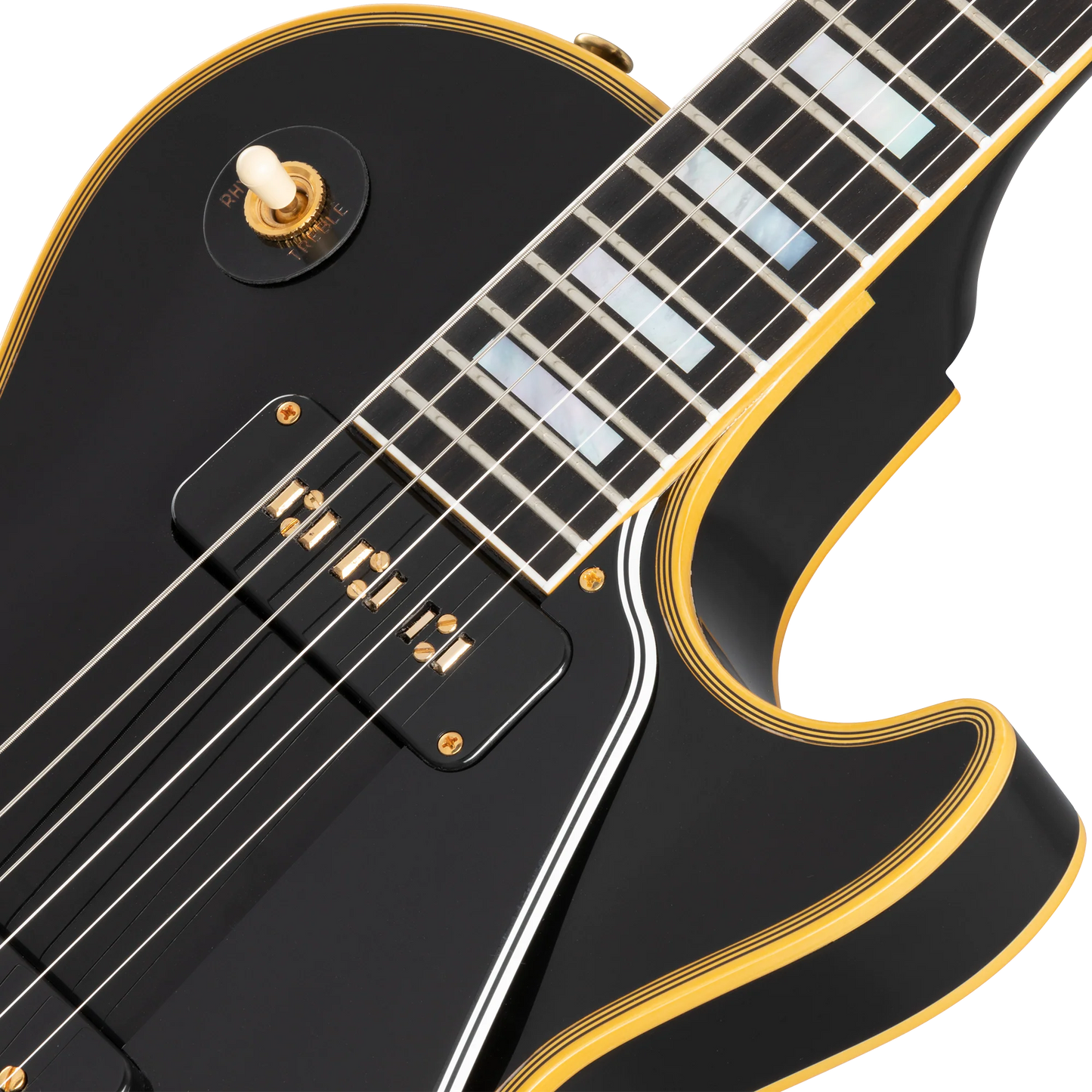 Gibson Custom 1954 Les Paul Custom Staple Pickup Reissue VOS, Ebony