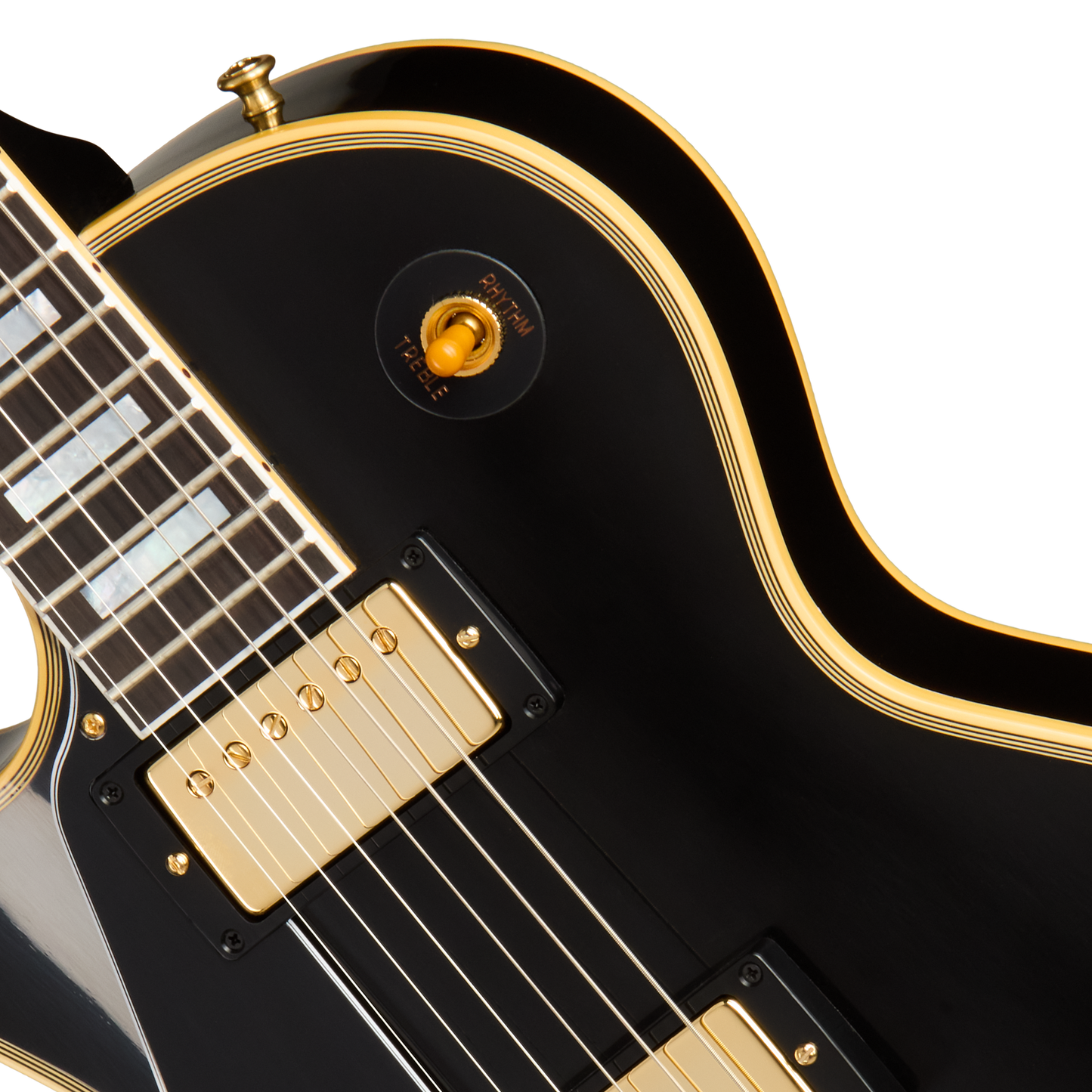 Gibson Custom 1957 Les Paul Custom Reissue 2-Pickup, Left-Handed, VOS, Ebony