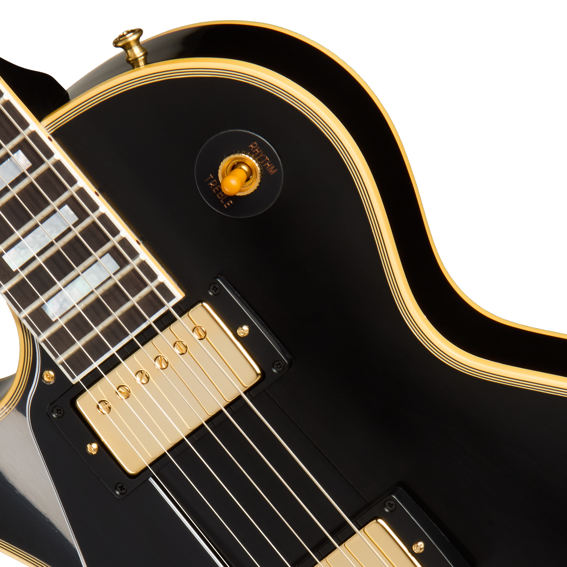 Gibson Custom 1957 Les Paul Custom Reissue 2-Pickup, Left-Handed, VOS, Ebony