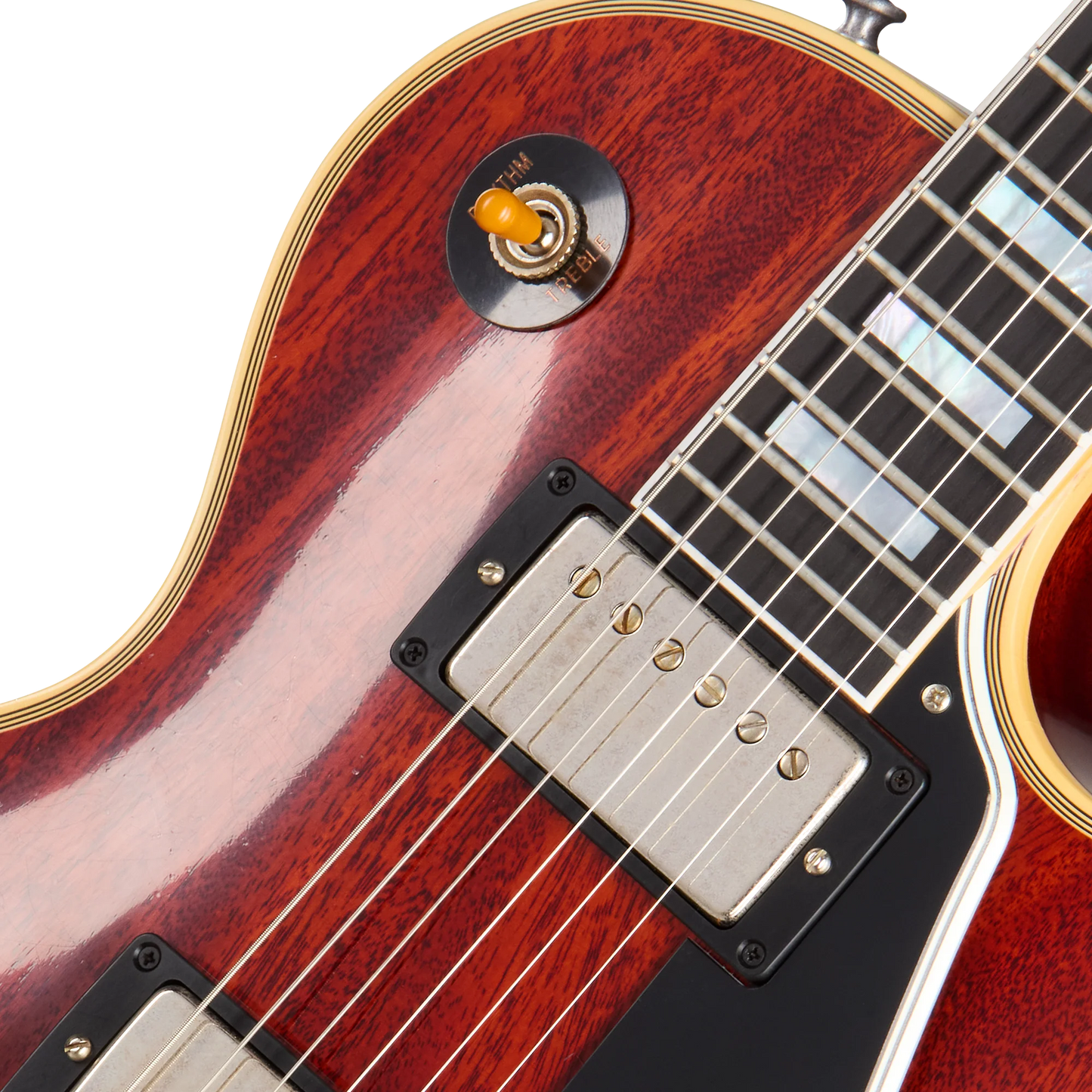 Gibson Custom 1957 Les Paul Custom Reissue, Light Aged, Antique Cherry