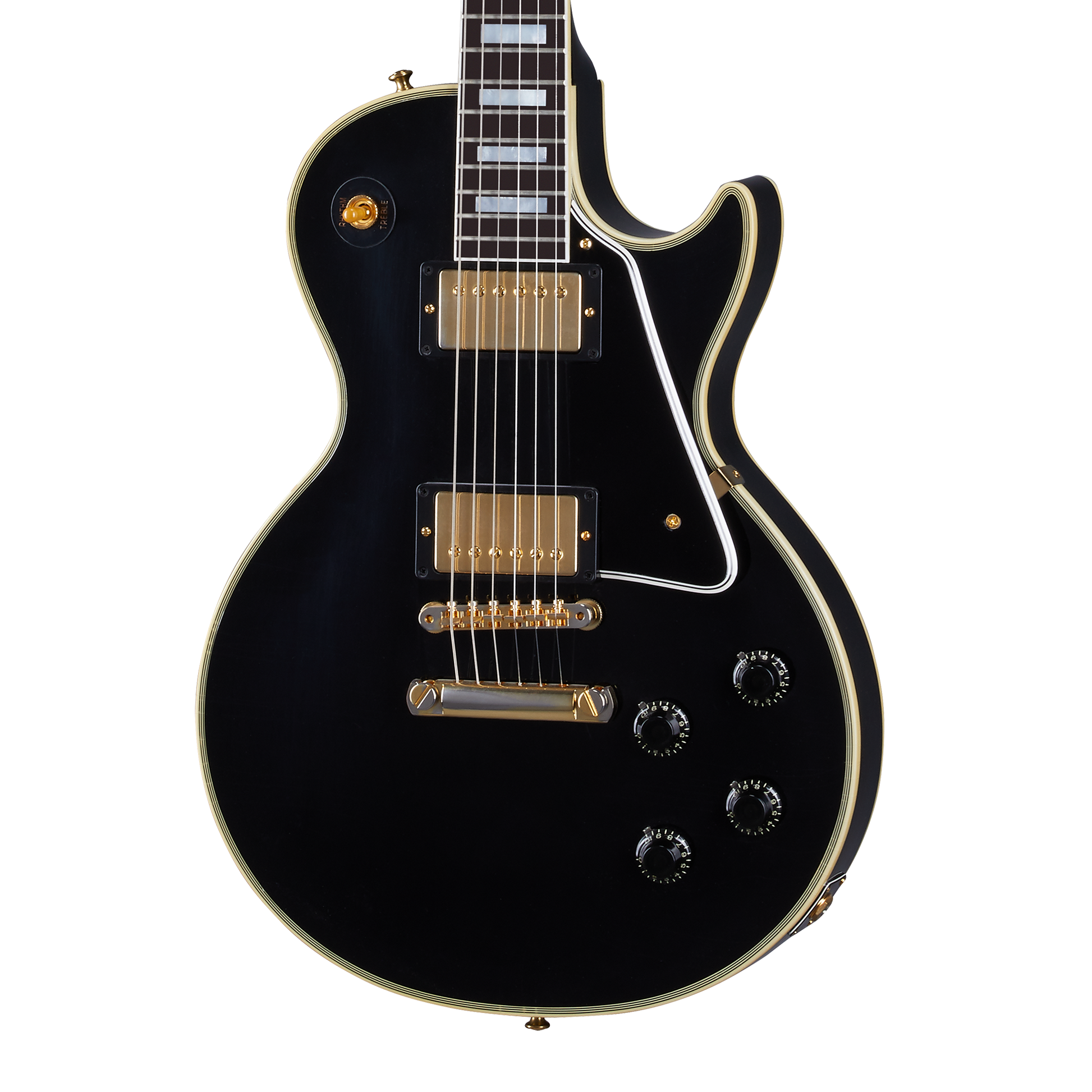 Gibson Custom 1957 Les Paul Custom Reissue 2-Pickup, Ultra Light Aged, Ebony
