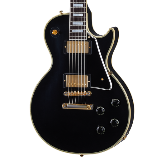 Gibson Custom 1957 Les Paul Custom Reissue 2-Pickup, Ultra Light Aged, Ebony