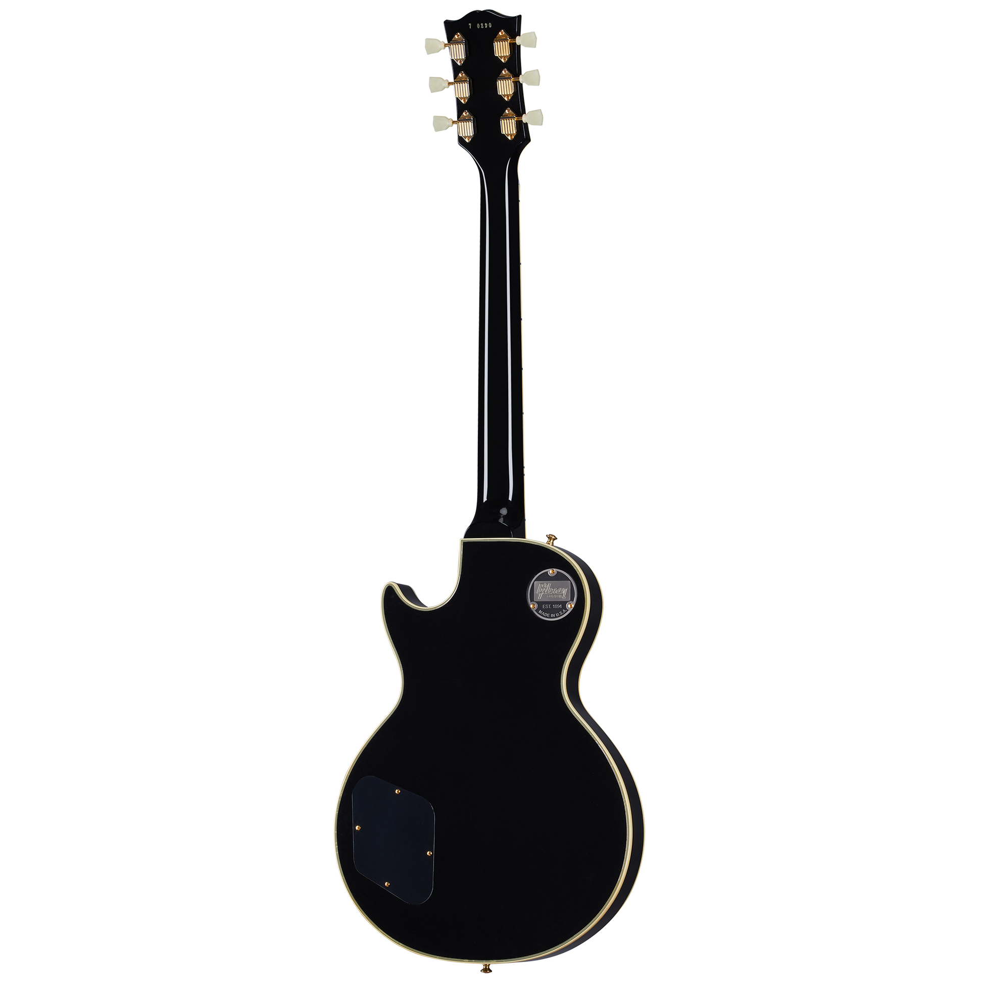 Gibson Custom 1957 Les Paul Custom Reissue 2-Pickup, Ultra Light Aged, Ebony