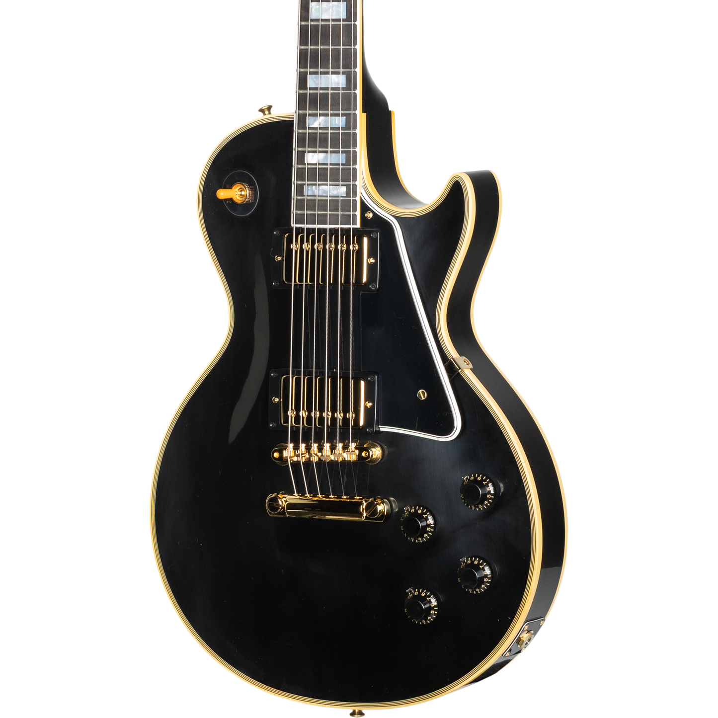 Gibson 1957 Les Paul Custom Reissue 2-Pickup VOS Electric Guitar - Ebony