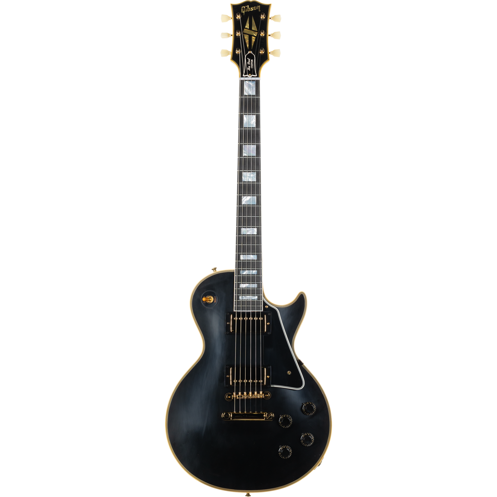 Gibson 1957 Les Paul Custom Reissue 2-Pickup VOS Electric Guitar - Ebony
