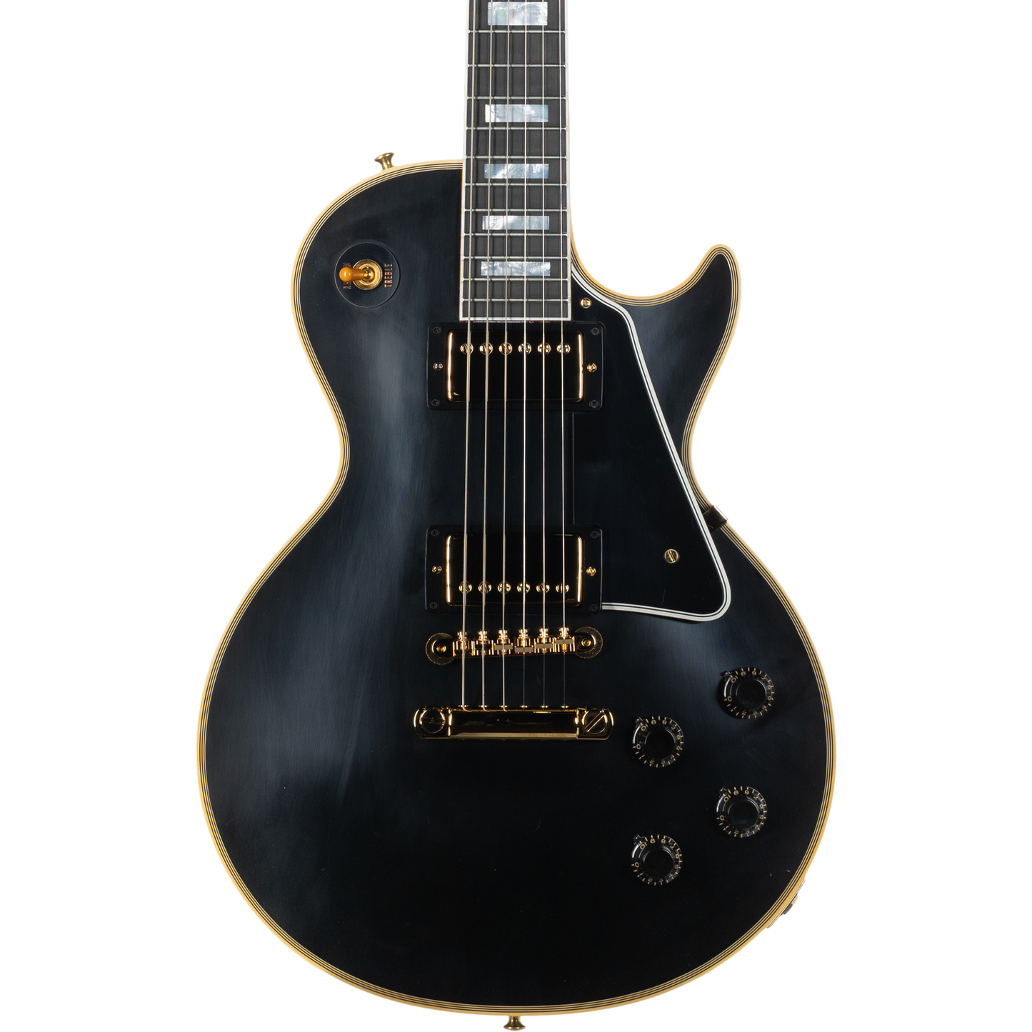 Gibson 1957 Les Paul Custom Reissue 2-Pickup VOS Electric Guitar - Ebony