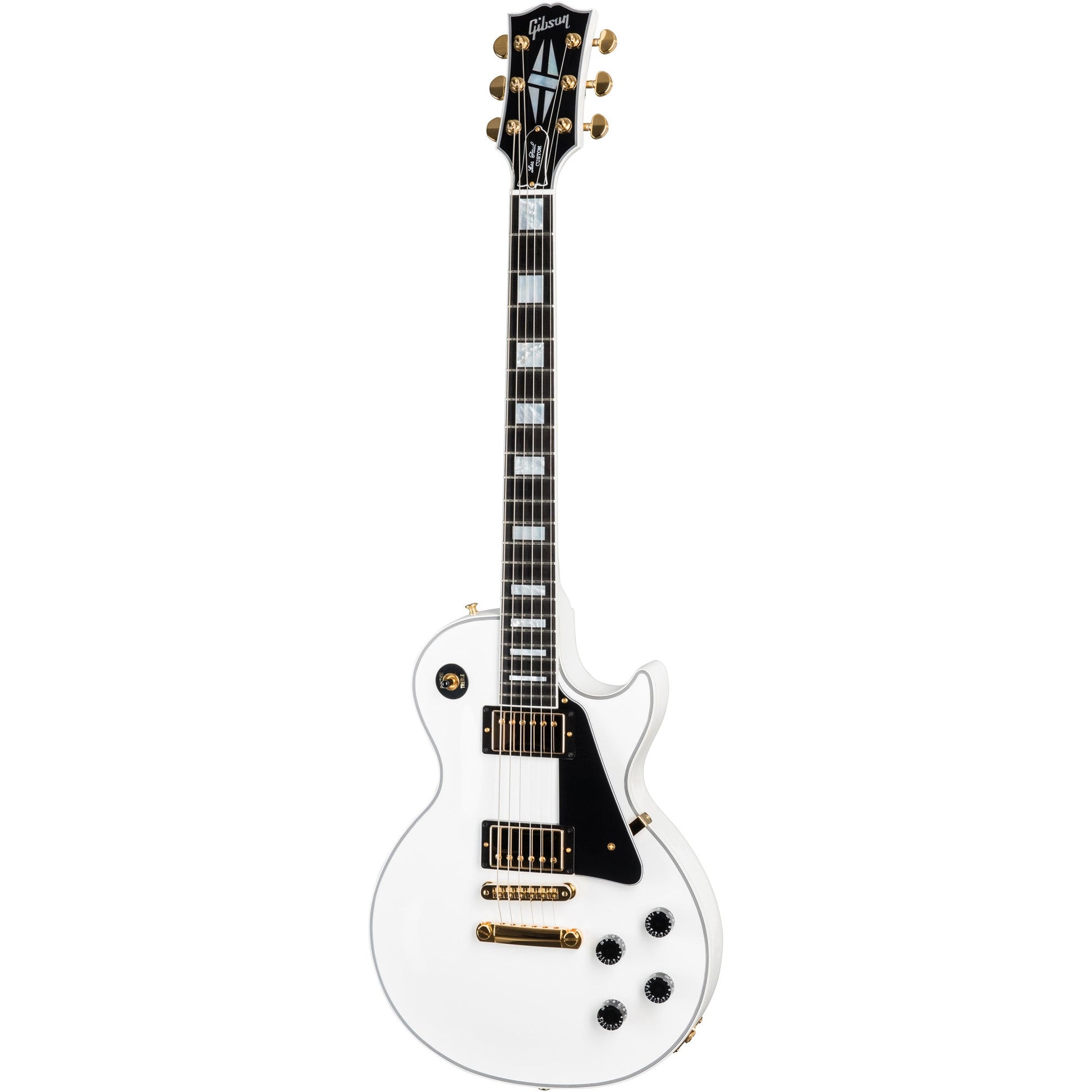 Gibson Les Paul Custom Electric Guitar w/ Ebony Fingerboard - Alpine White
