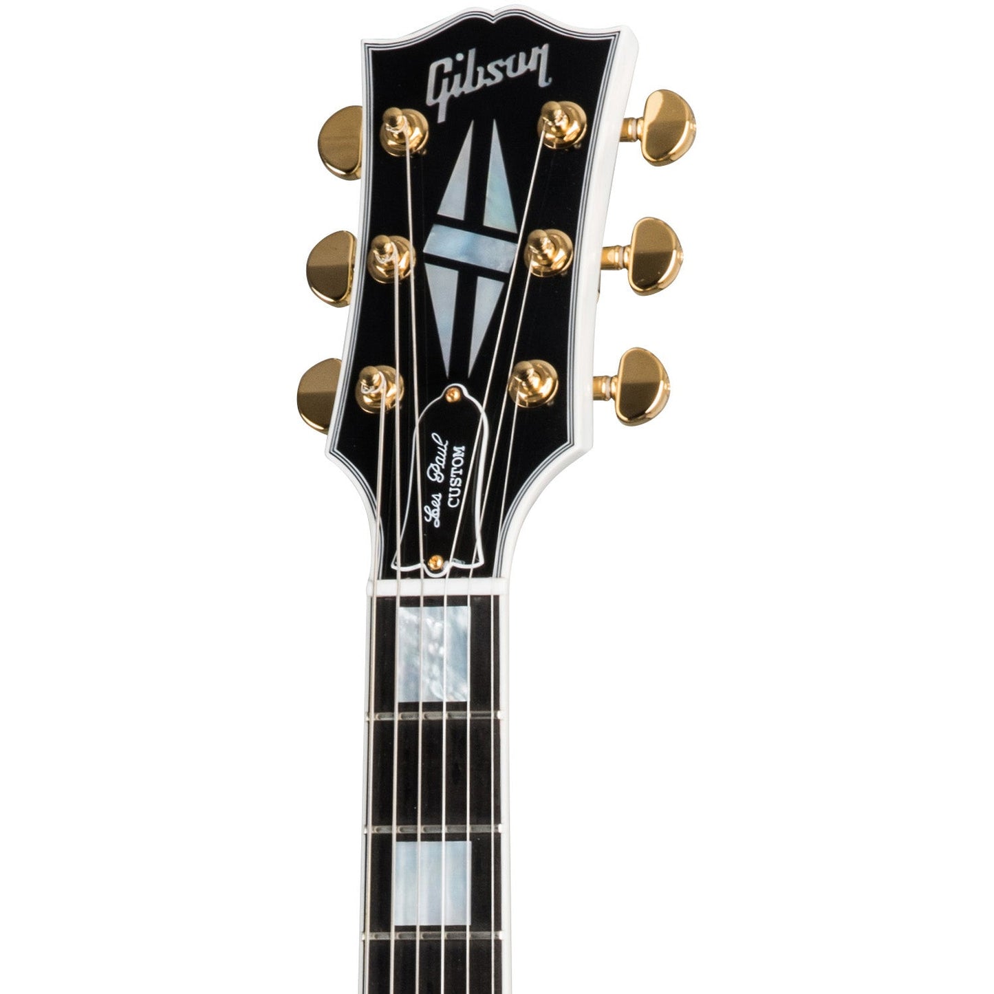 Gibson Les Paul Custom Electric Guitar w/ Ebony Fingerboard - Alpine White
