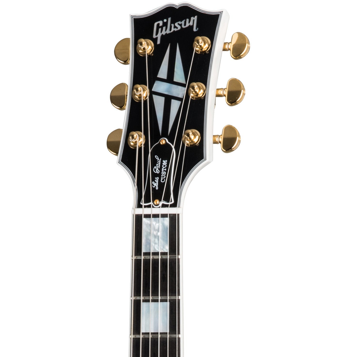Gibson Les Paul Custom Electric Guitar w/ Ebony Fingerboard - Alpine White