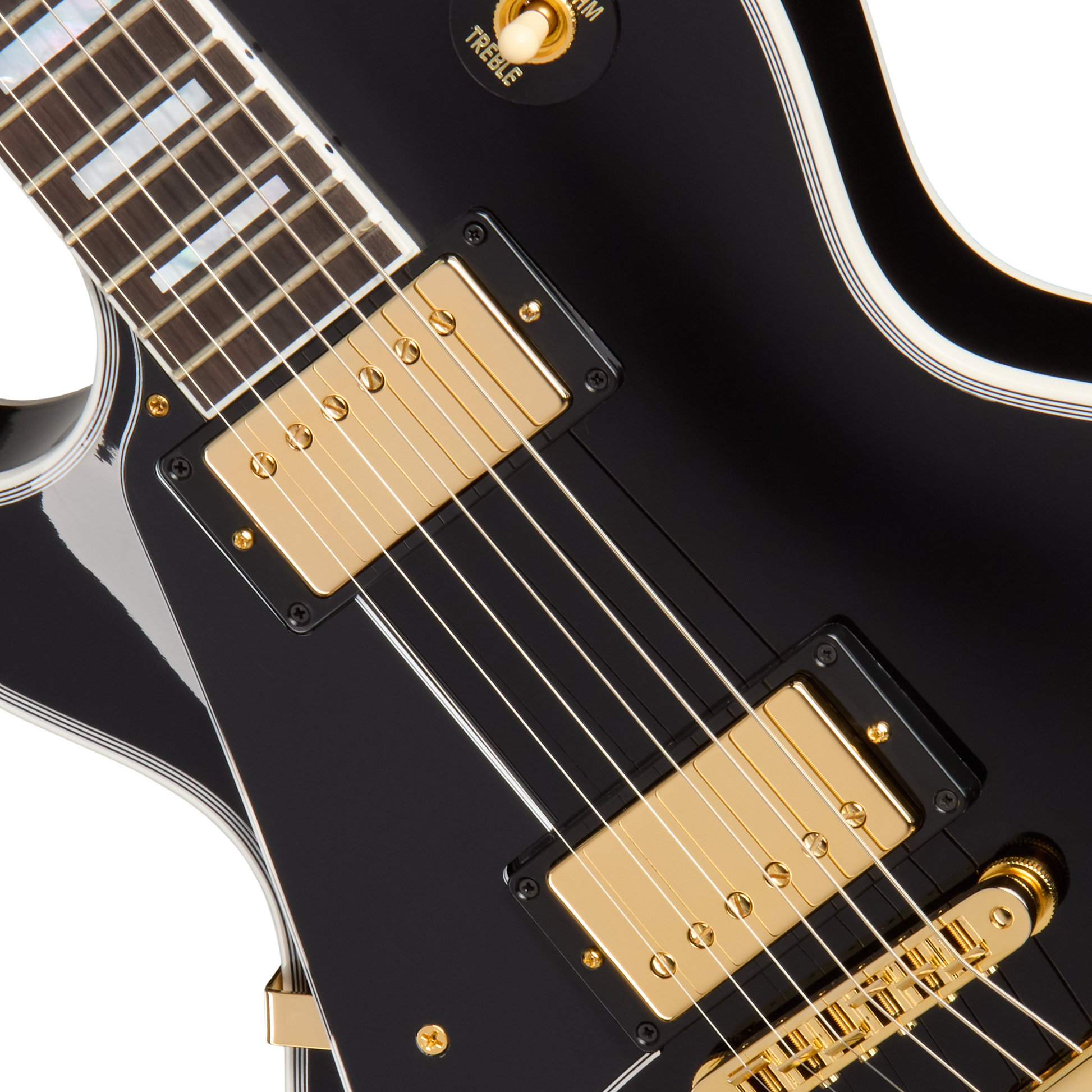 Gibson Custom Les Paul Custom, Left-Handed, Ebony
