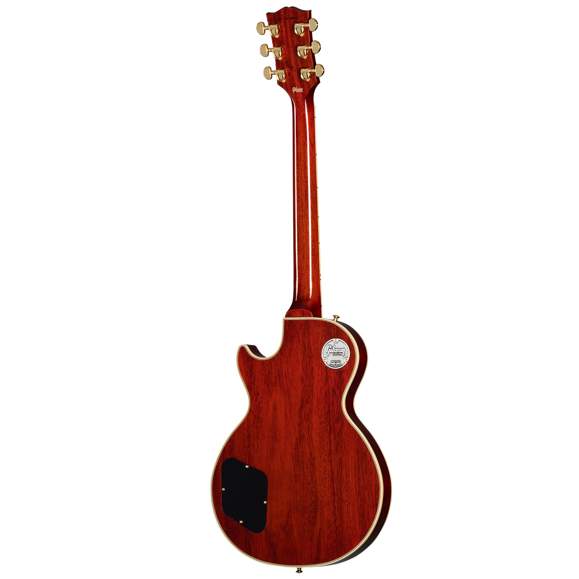 Gibson Custom Les Paul Custom 1-Piece 5A Quilt Maple Top, Orange Twilight Fade, Exclusive