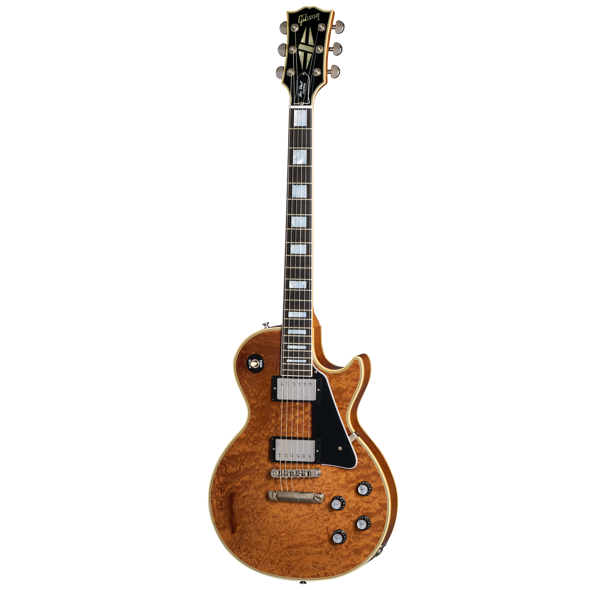 Gibson Custom Les Paul Custom Quilt Sapele, Ultra Light Aged, Natural