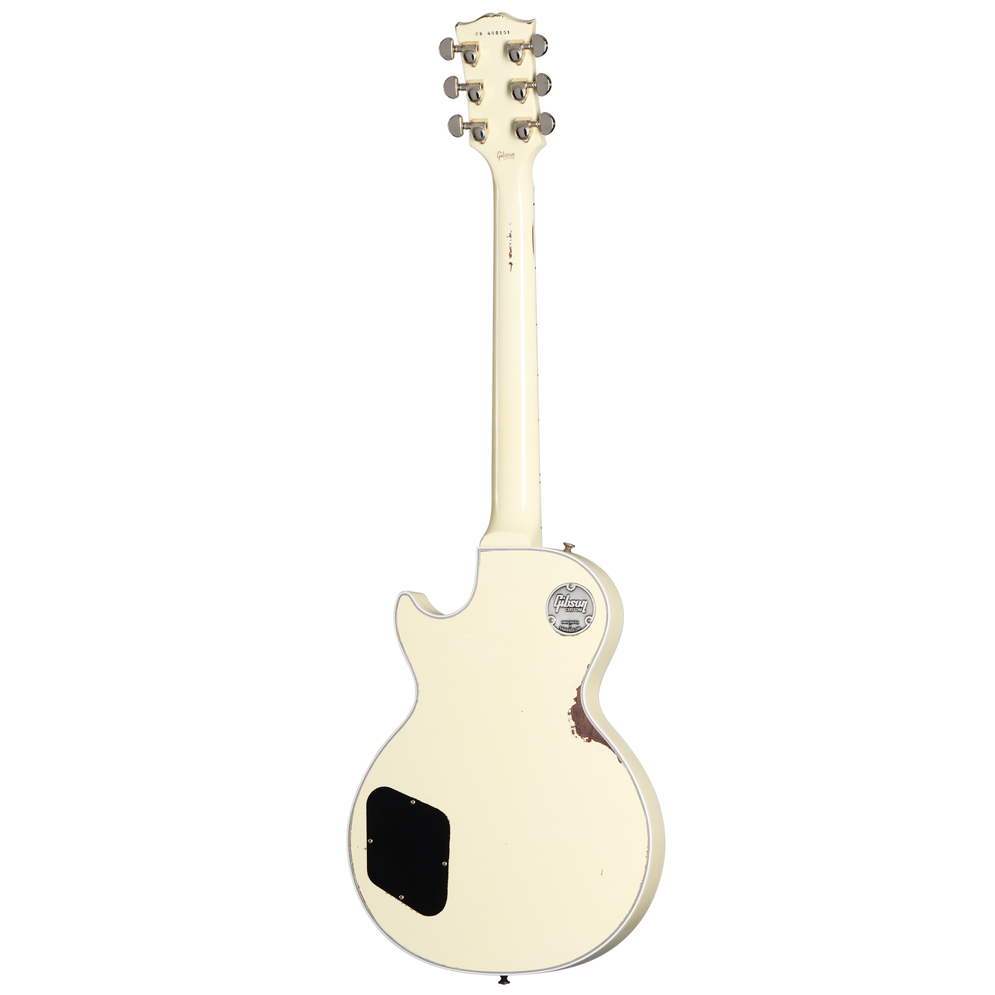 Gibson Custom Les Paul Custom, Heavy Aged, Classic White