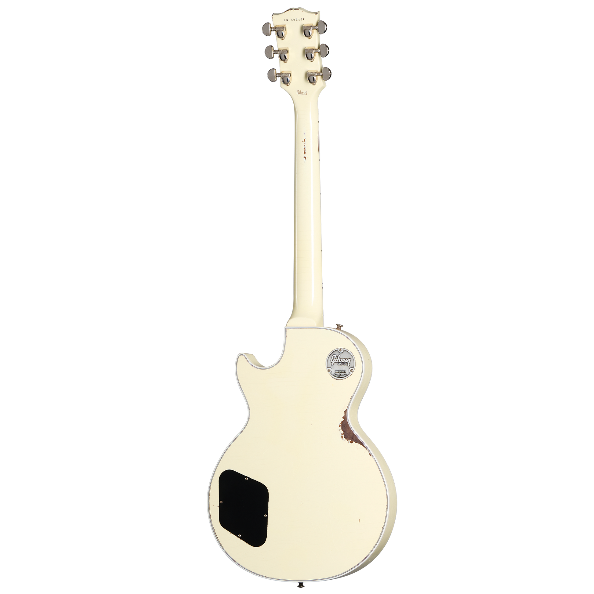 Gibson Custom Les Paul Custom, Heavy Aged, Classic White