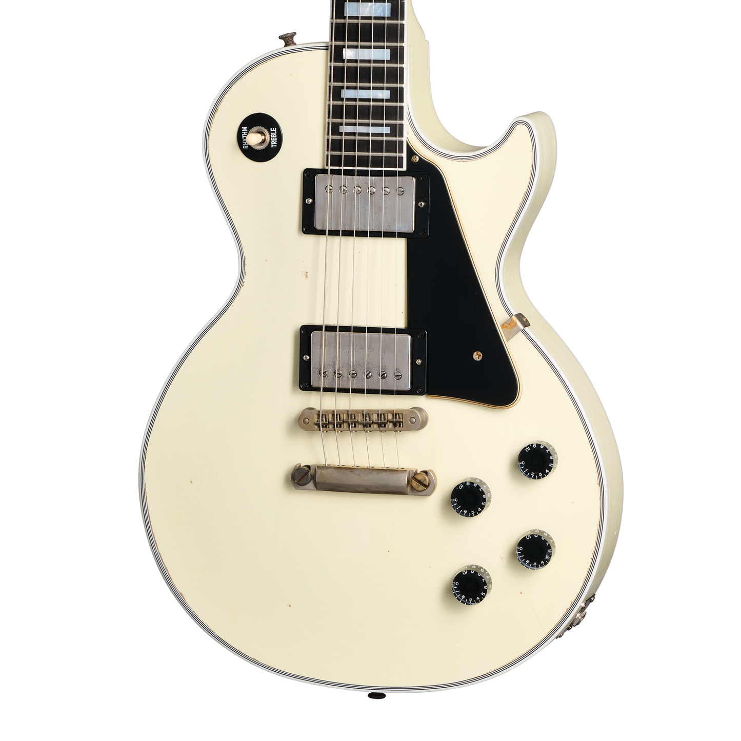 Gibson Custom Les Paul Custom, Heavy Aged, Classic White