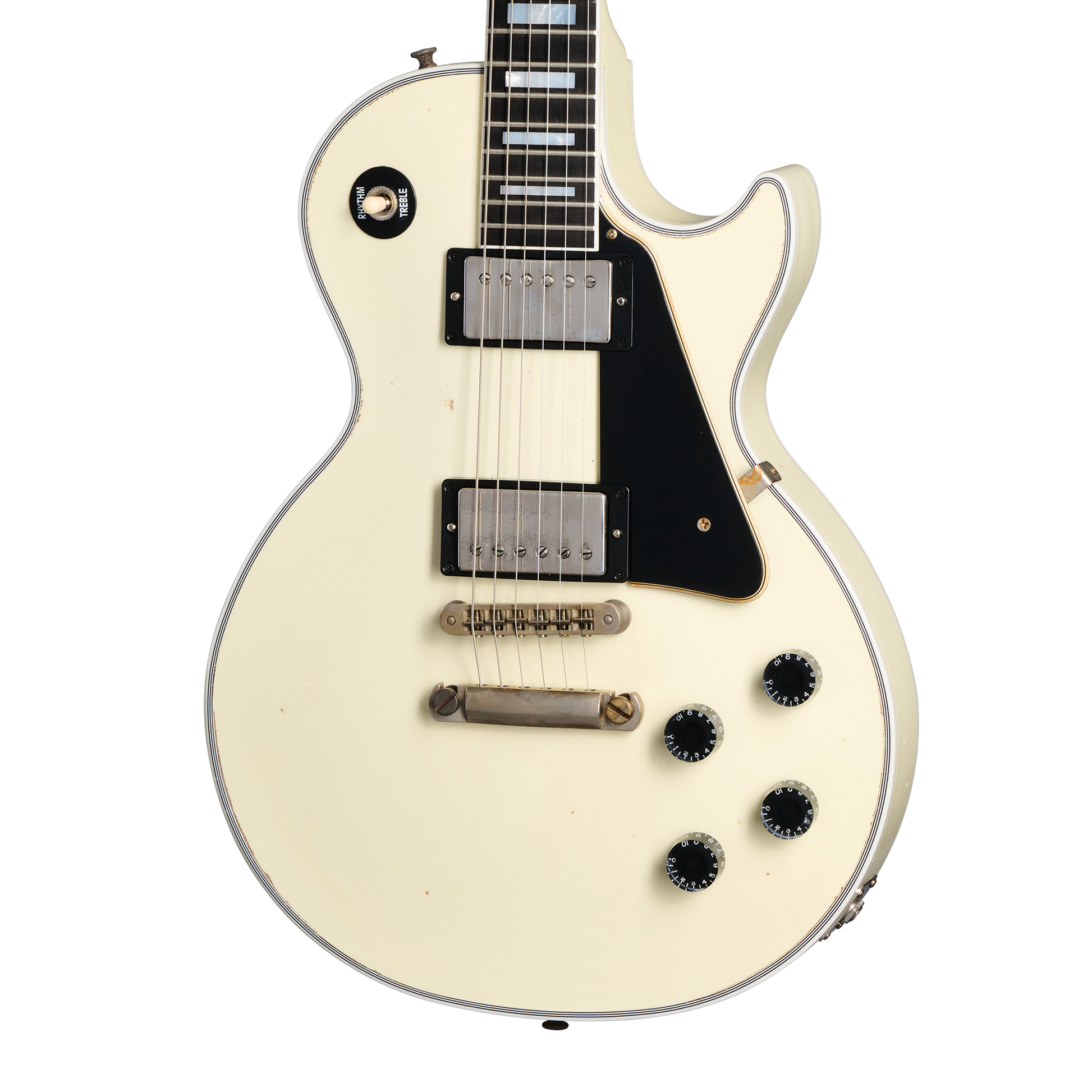 Gibson Custom Les Paul Custom, Heavy Aged, Classic White