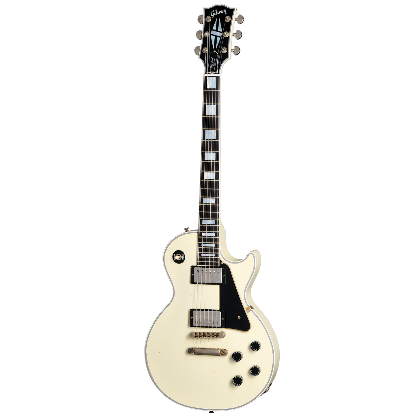 Gibson Custom Les Paul Custom, Heavy Aged, Classic White