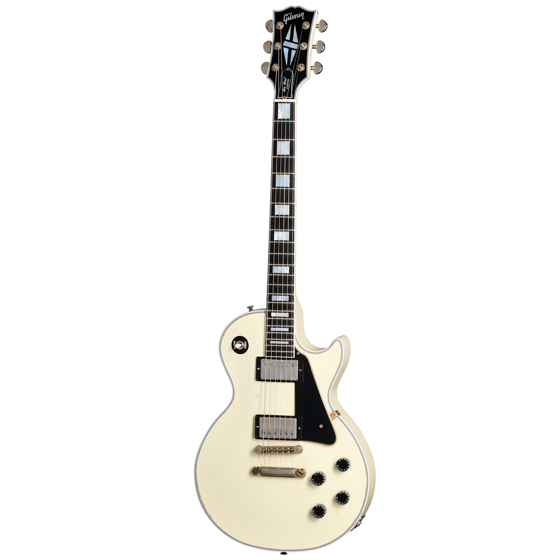 Gibson Custom Les Paul Custom, Heavy Aged, Classic White