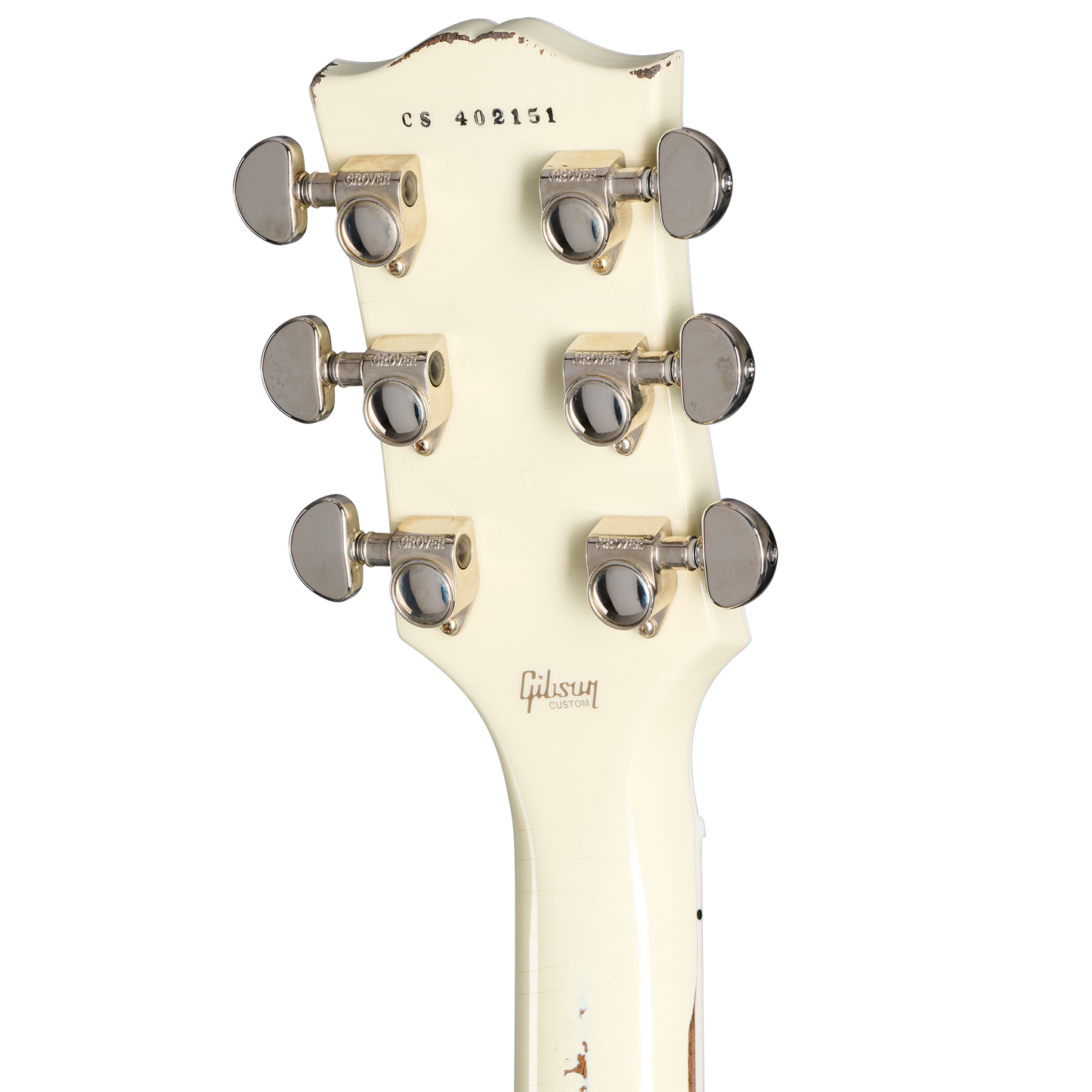 Gibson Custom Les Paul Custom, Heavy Aged, Classic White