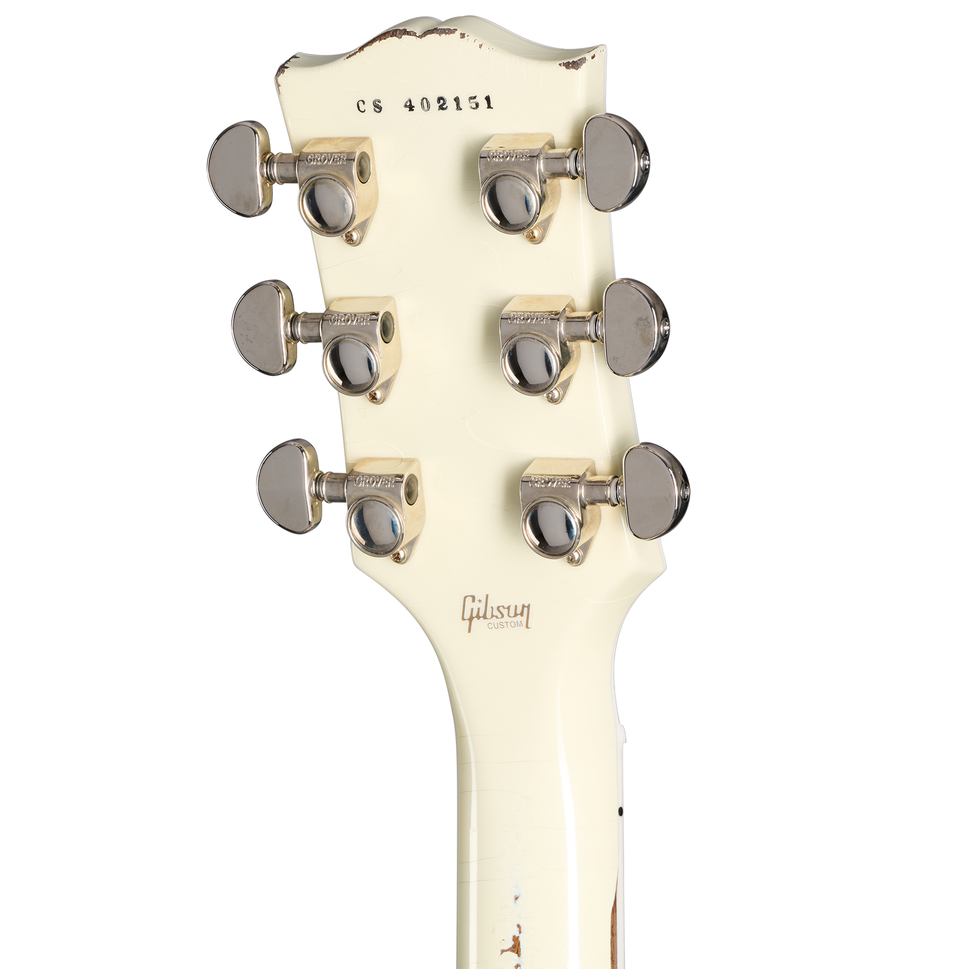 Gibson Custom Les Paul Custom, Heavy Aged, Classic White