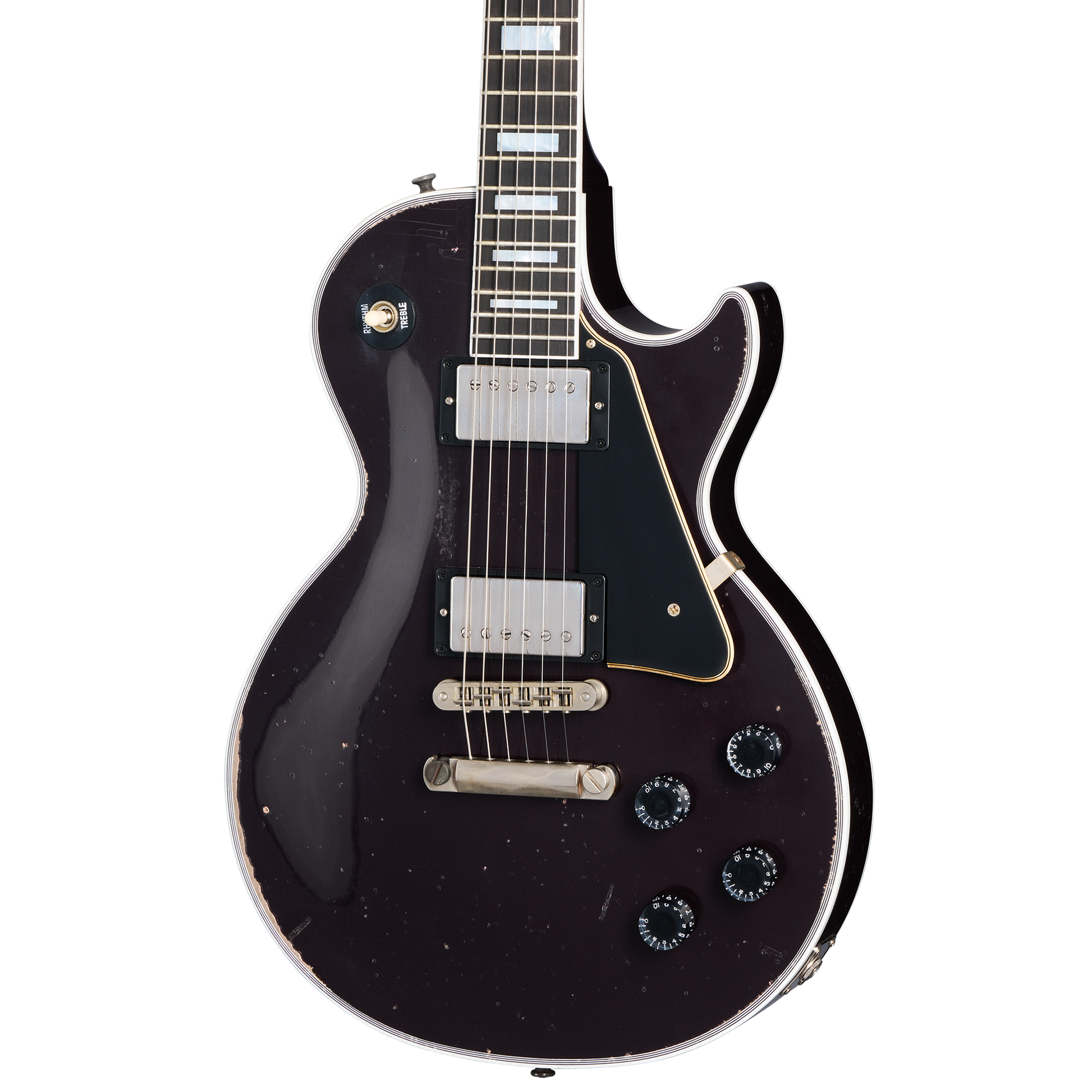 Gibson Custom Les Paul Custom, Heavy Aged, Oxblood