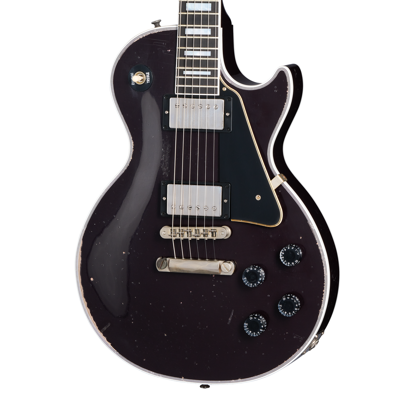 Gibson Custom Les Paul Custom, Heavy Aged, Oxblood