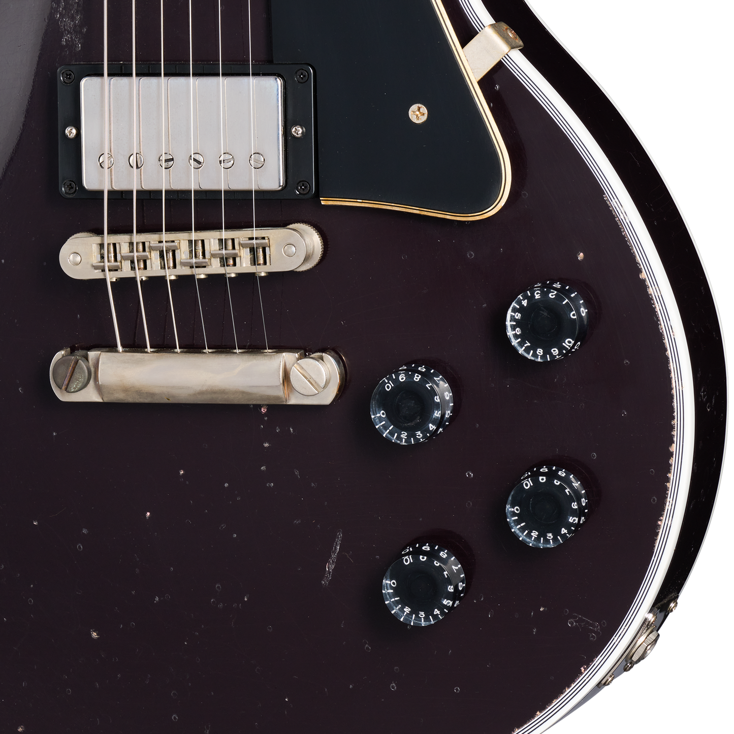 Gibson Custom Les Paul Custom, Heavy Aged, Oxblood