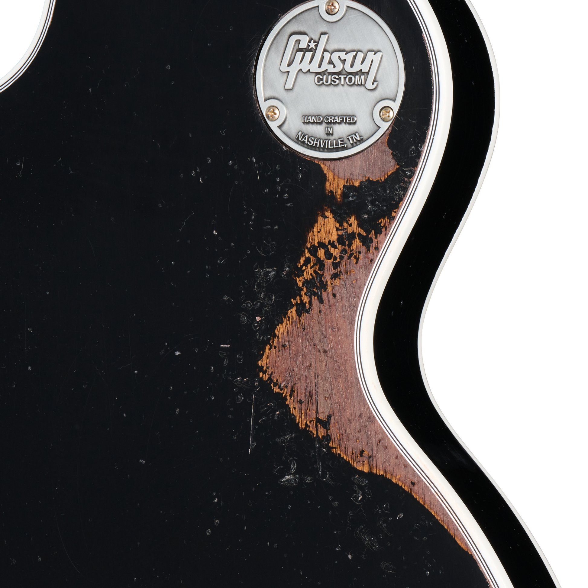 Gibson Custom Les Paul Custom, Heavy Aged, Ebony