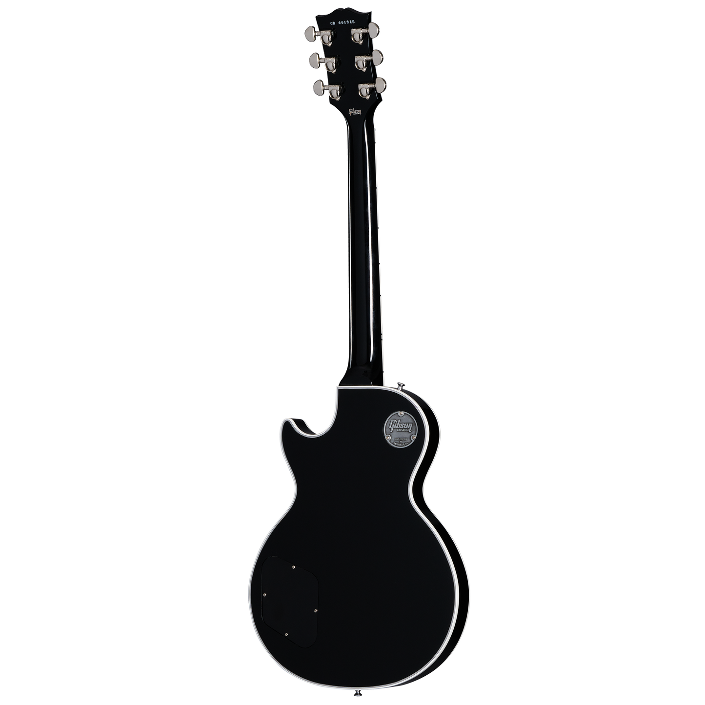 Gibson Custom Les Paul Custom, Nickel Hardware, Ebony, Exclusive