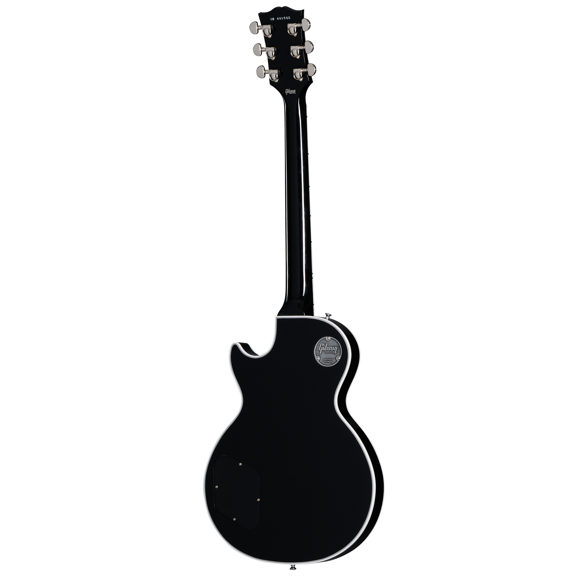 Gibson Custom Les Paul Custom, Nickel Hardware, Ebony, Exclusive
