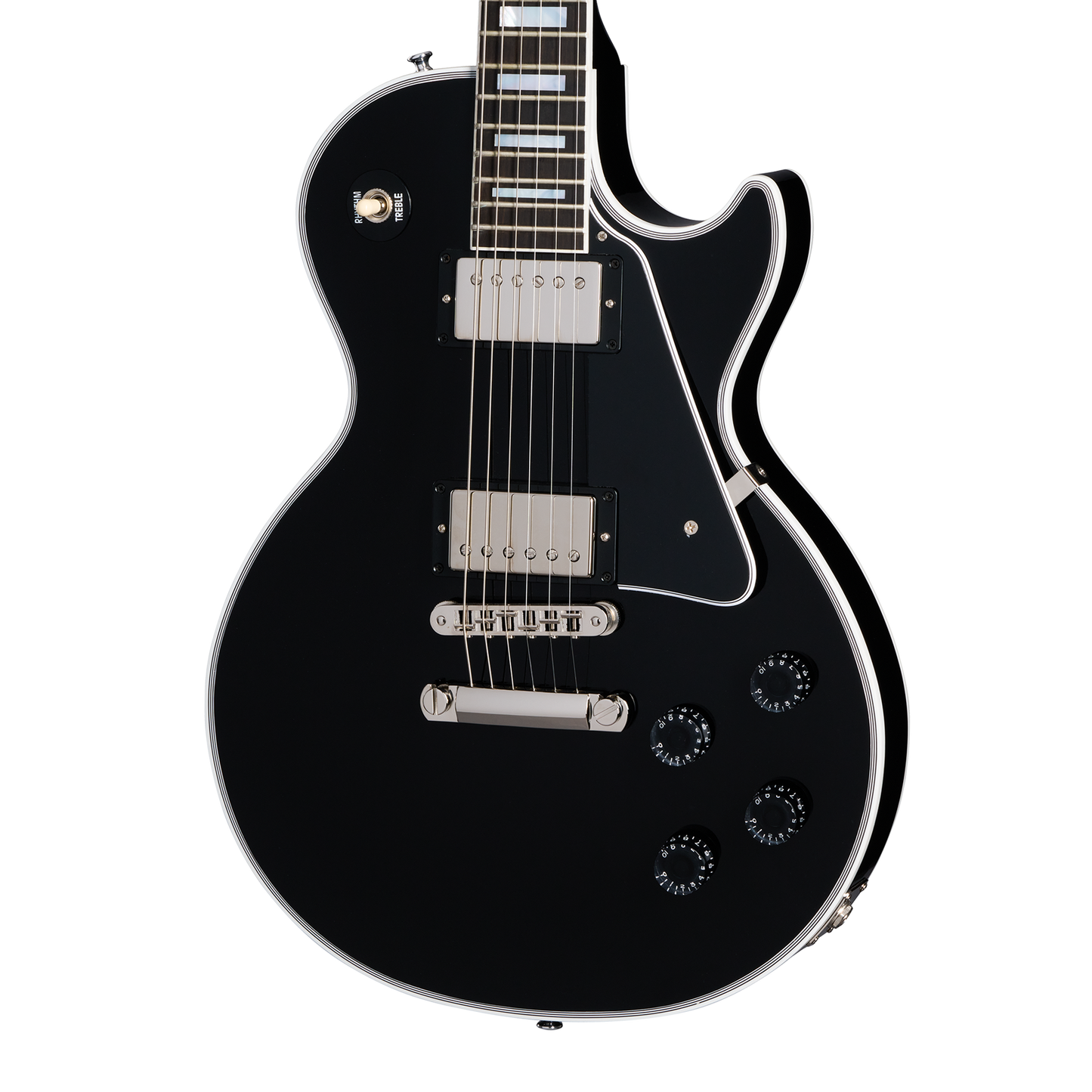 Gibson Custom Les Paul Custom, Nickel Hardware, Ebony, Exclusive