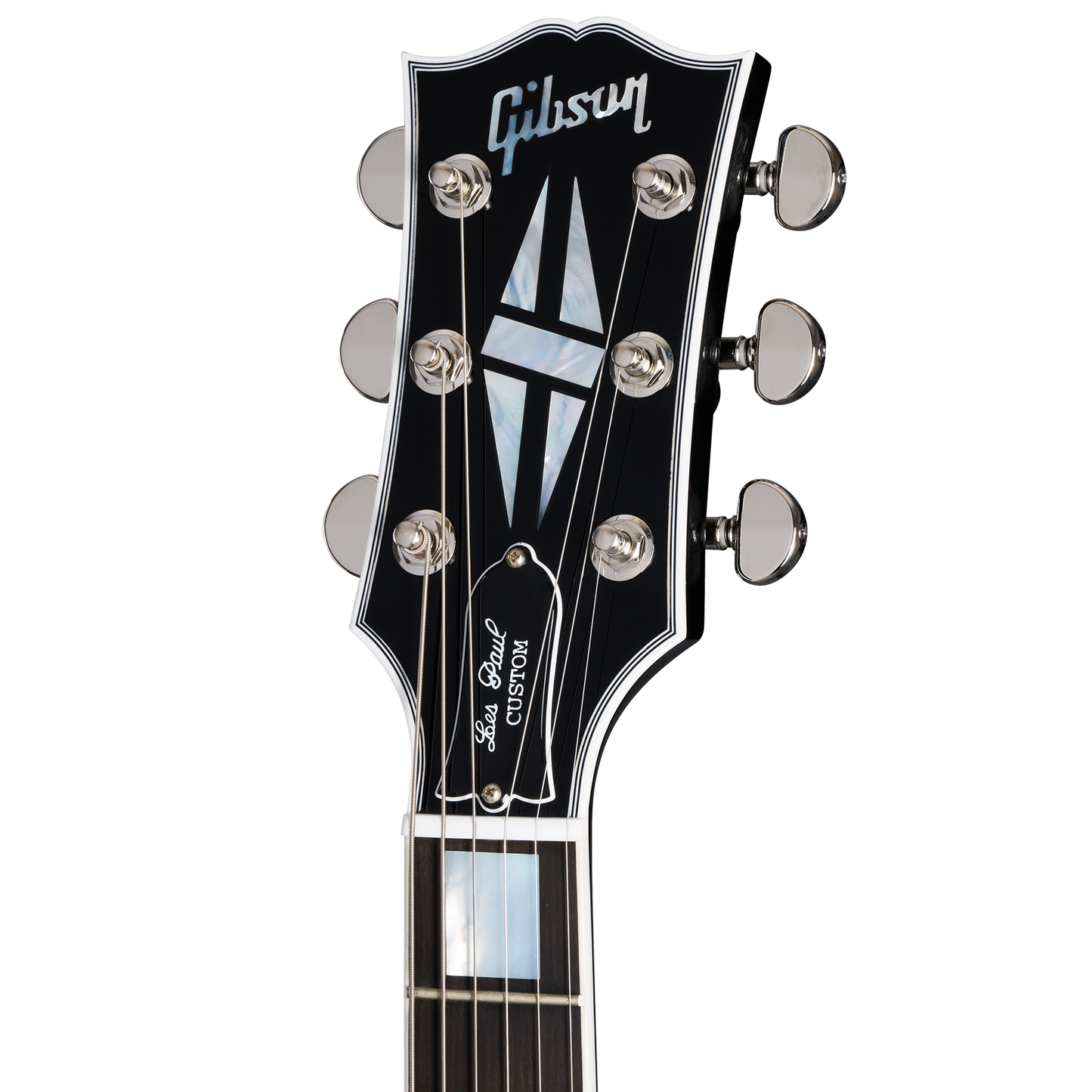 Gibson Custom Les Paul Custom, Nickel Hardware, Ebony, Exclusive
