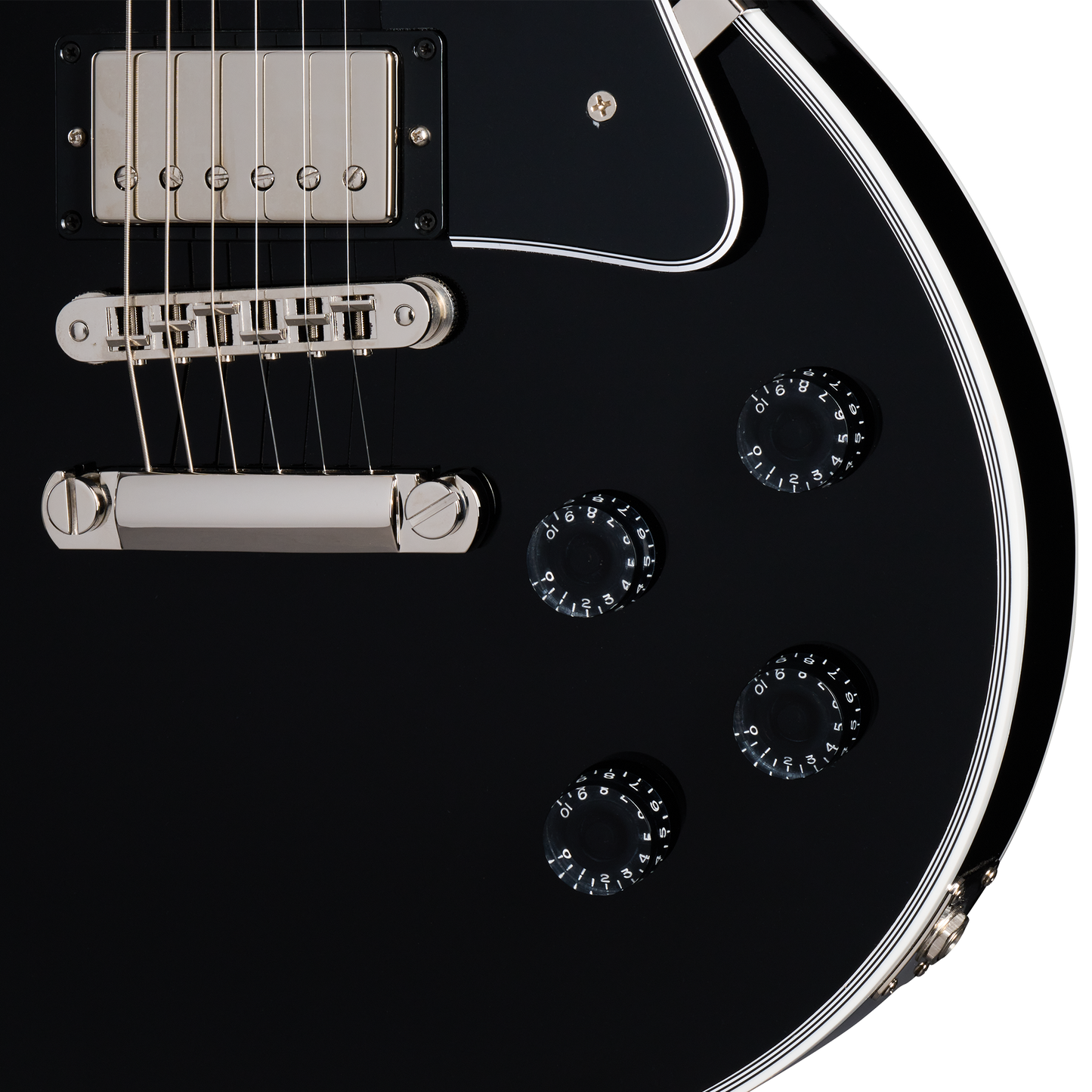 Gibson Custom Les Paul Custom, Nickel Hardware, Ebony, Exclusive
