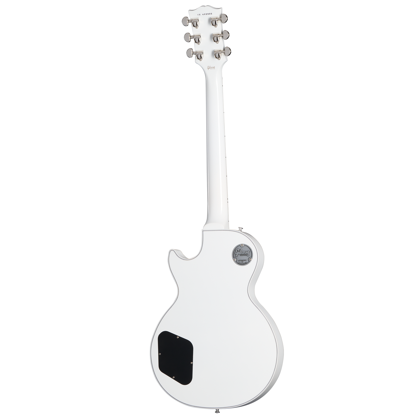 Gibson Custom Les Paul Custom, Nickel Hardware, Alpine White, Exclusive