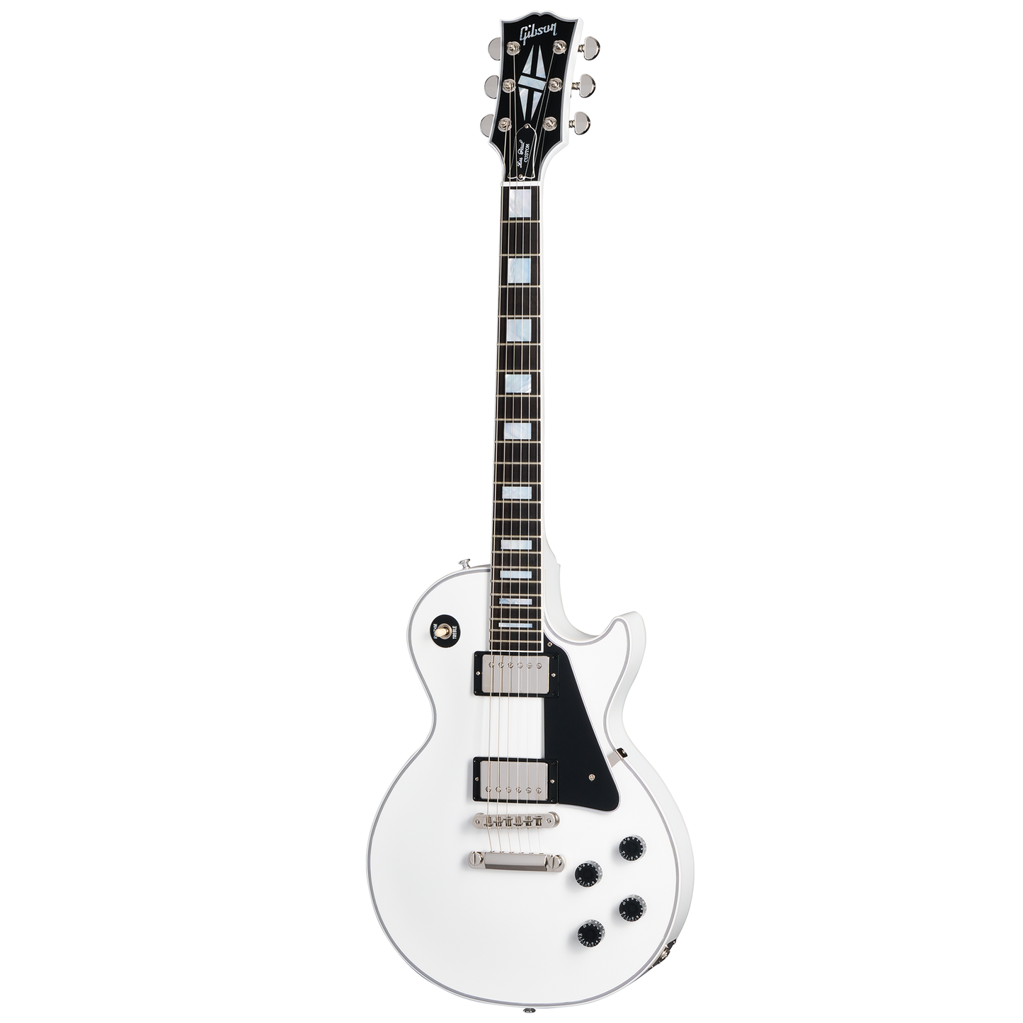 Gibson Custom Les Paul Custom, Nickel Hardware, Alpine White, Exclusive