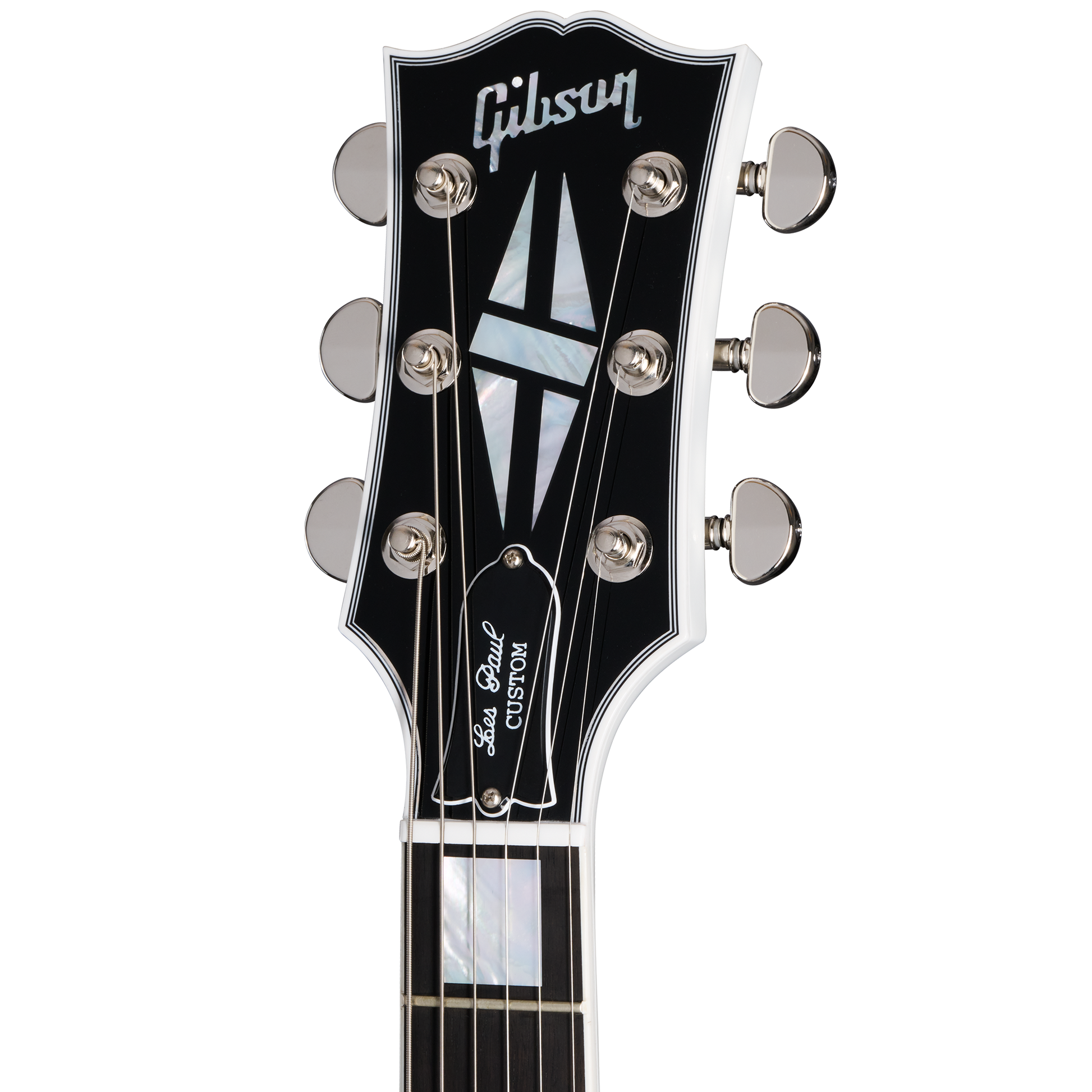 Gibson Custom Les Paul Custom, Nickel Hardware, Alpine White, Exclusive