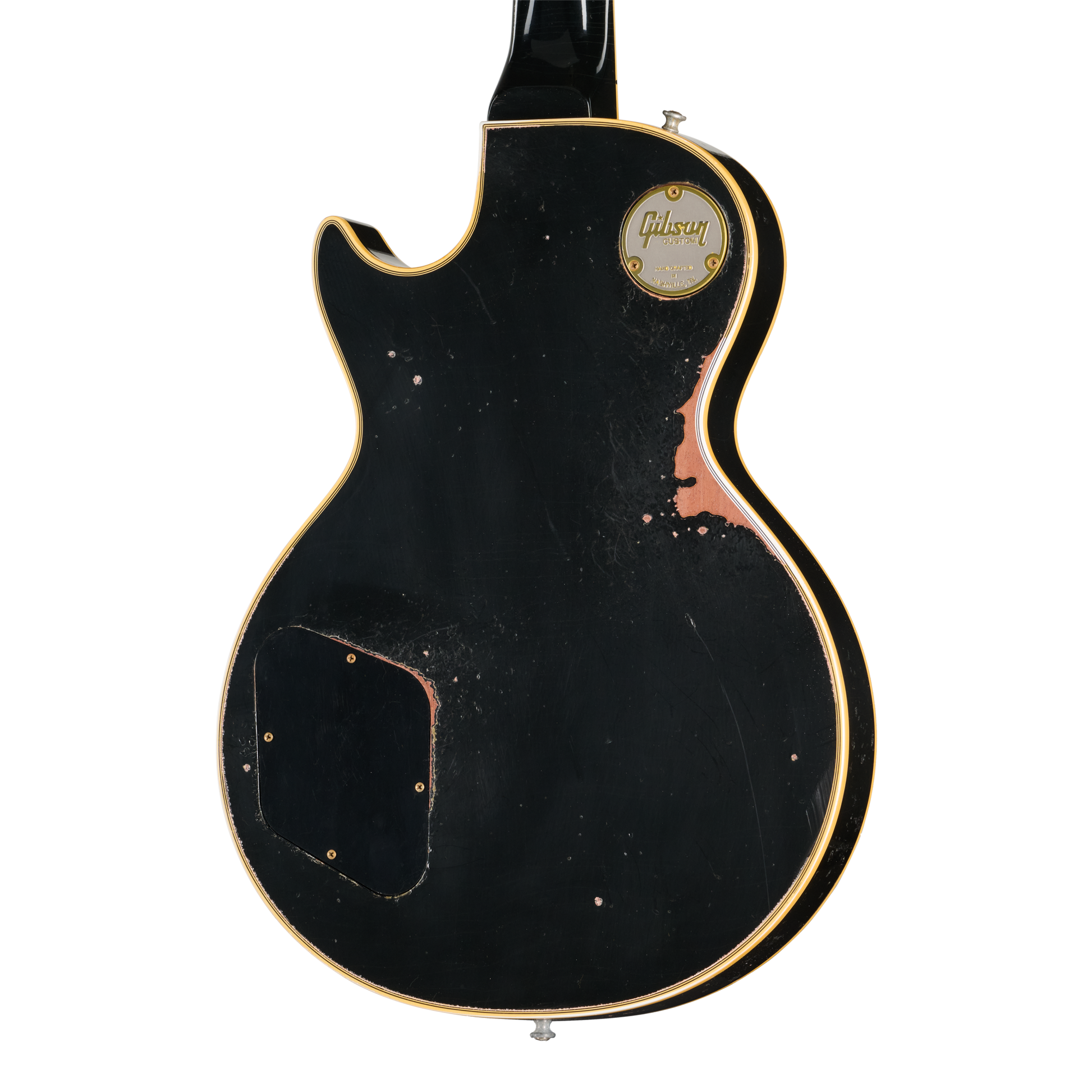Gibson Custom LE 1968 Les Paul Custom Reissue, Heavy Aged, Olive Drab Top