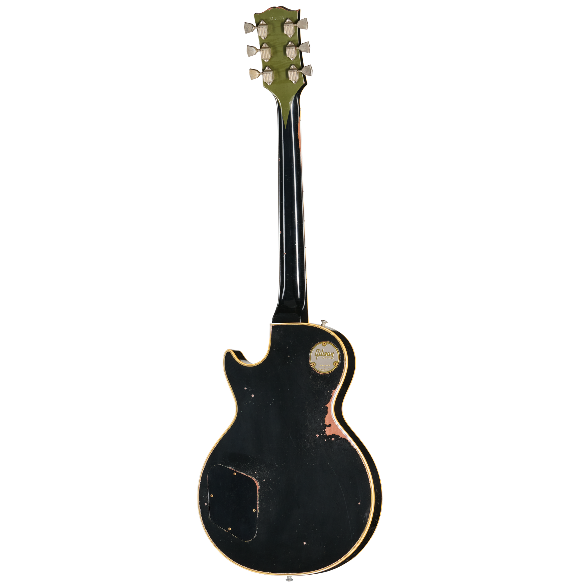 Gibson Custom LE 1968 Les Paul Custom Reissue, Heavy Aged, Olive Drab Top