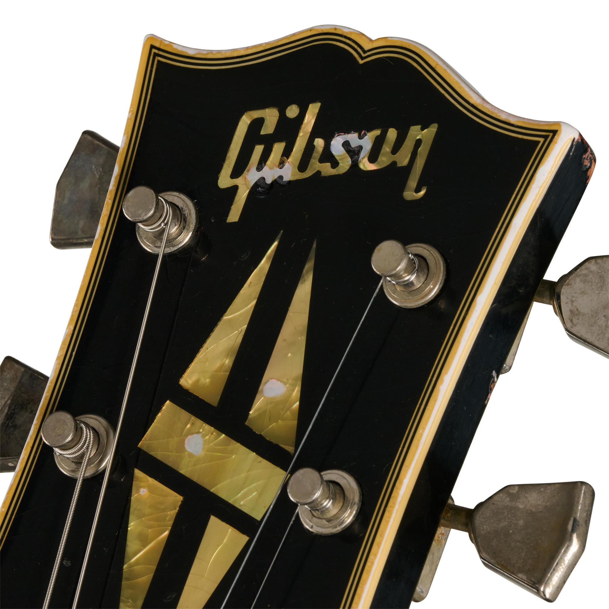 Gibson Custom LE 1968 Les Paul Custom Reissue, Heavy Aged, Olive Drab Top