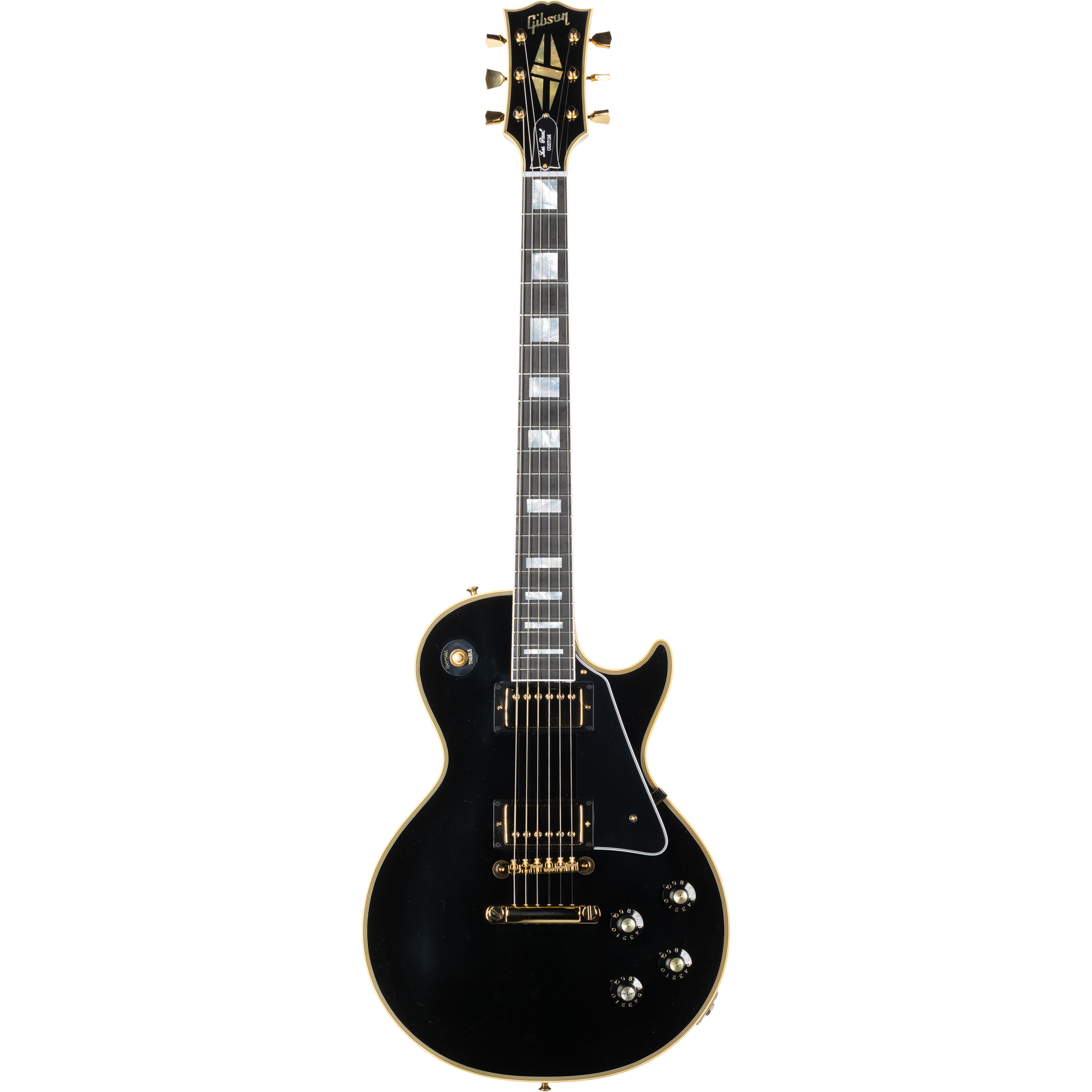 Gibson 1968 Les Paul Custom Reissue Electric Guitar - Ebony