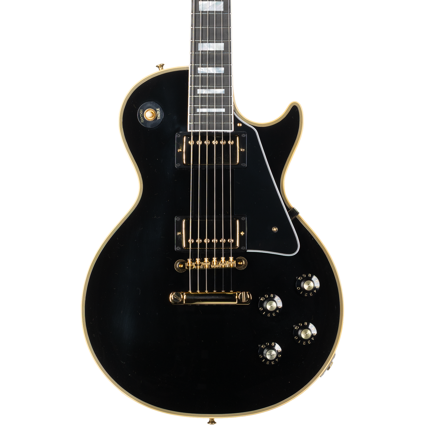 Gibson 1968 Les Paul Custom Reissue Electric Guitar - Ebony