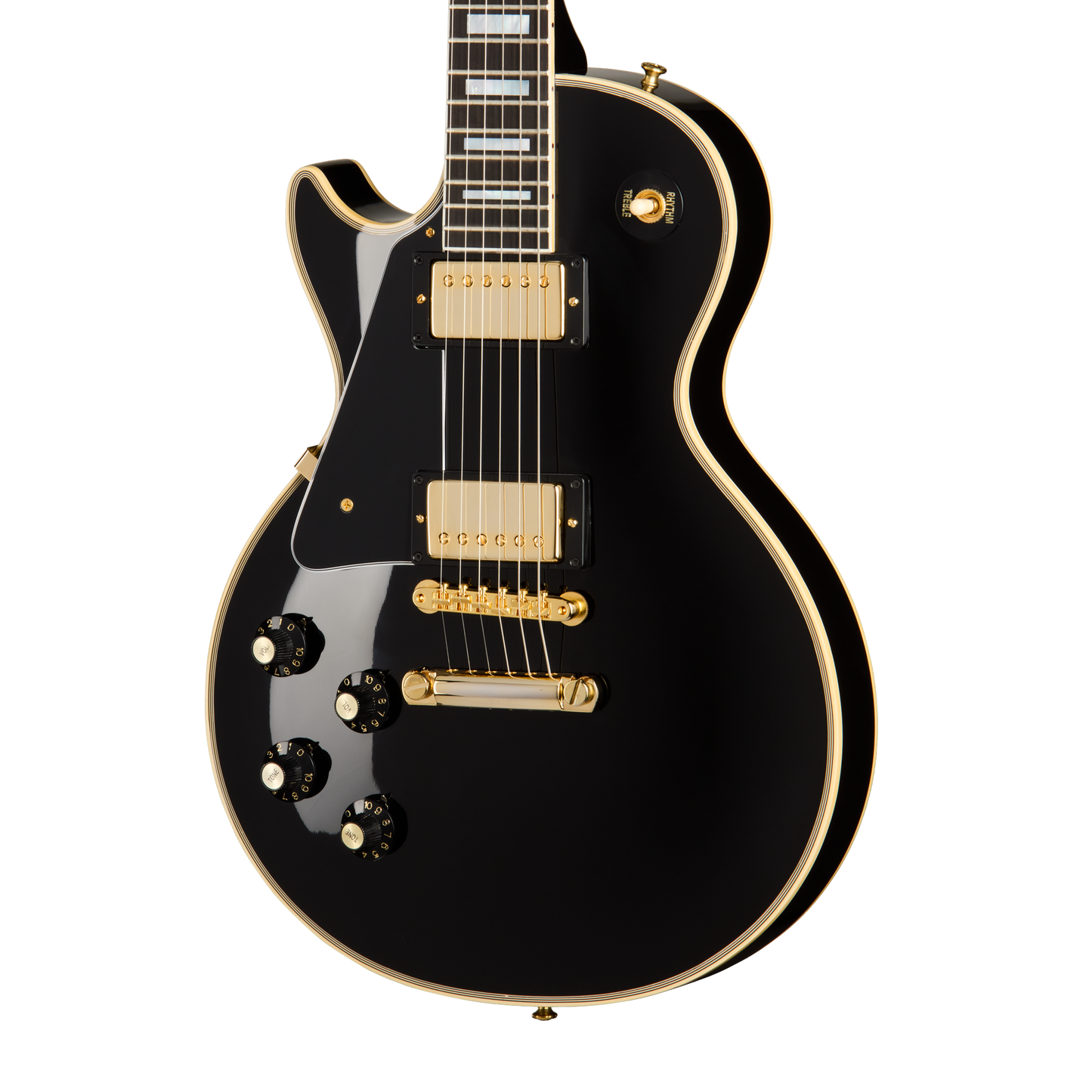 Gibson Custom 1968 Les Paul Custom Reissue, Left-Handed, Gloss, Ebony