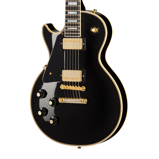 Gibson Custom 1968 Les Paul Custom Reissue, Left-Handed, Gloss, Ebony
